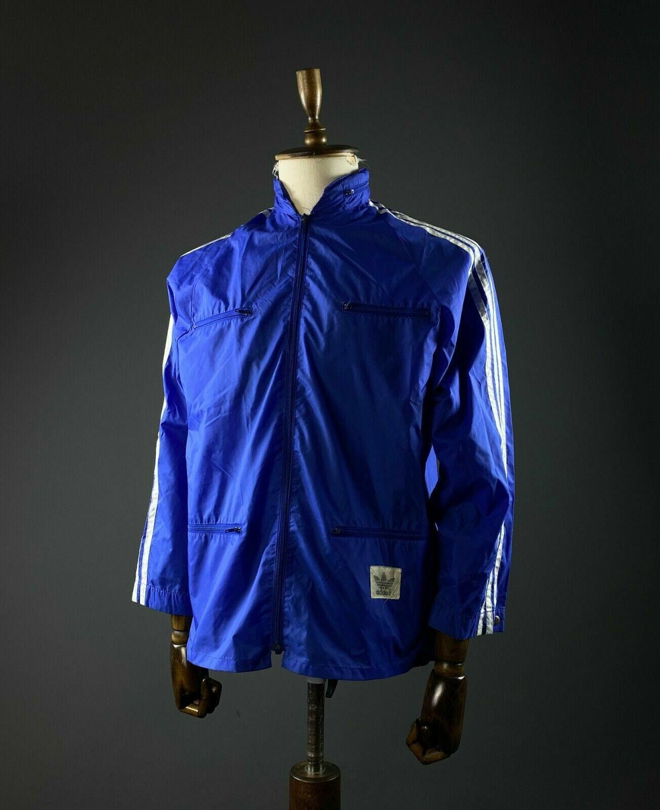 Adidas Adidas Originals Vintage Blue Firebird Size M 48 / 50 Size US M / EU 48-50 / 2 - 1 Thumbnail