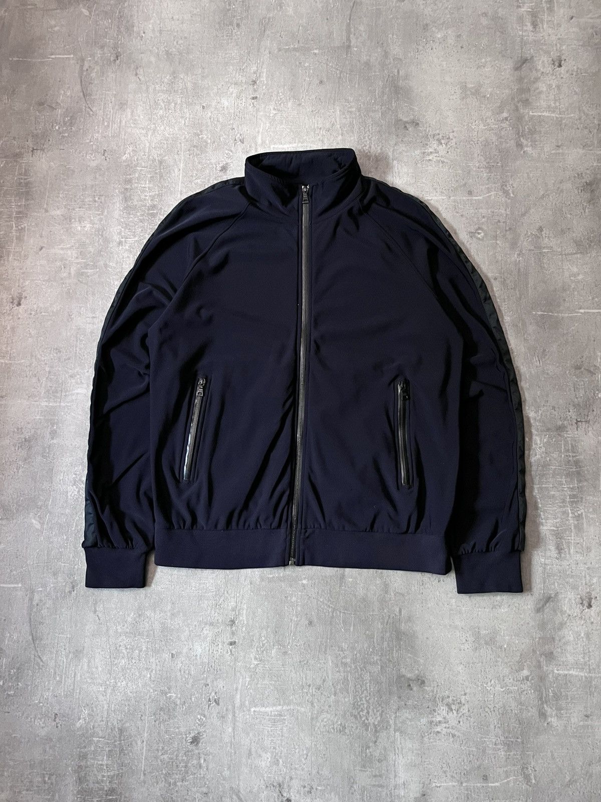 Prada Prada 2007 vintage navy very light jacket Size US XL / EU 56 / 4 - 1 Thumbnail