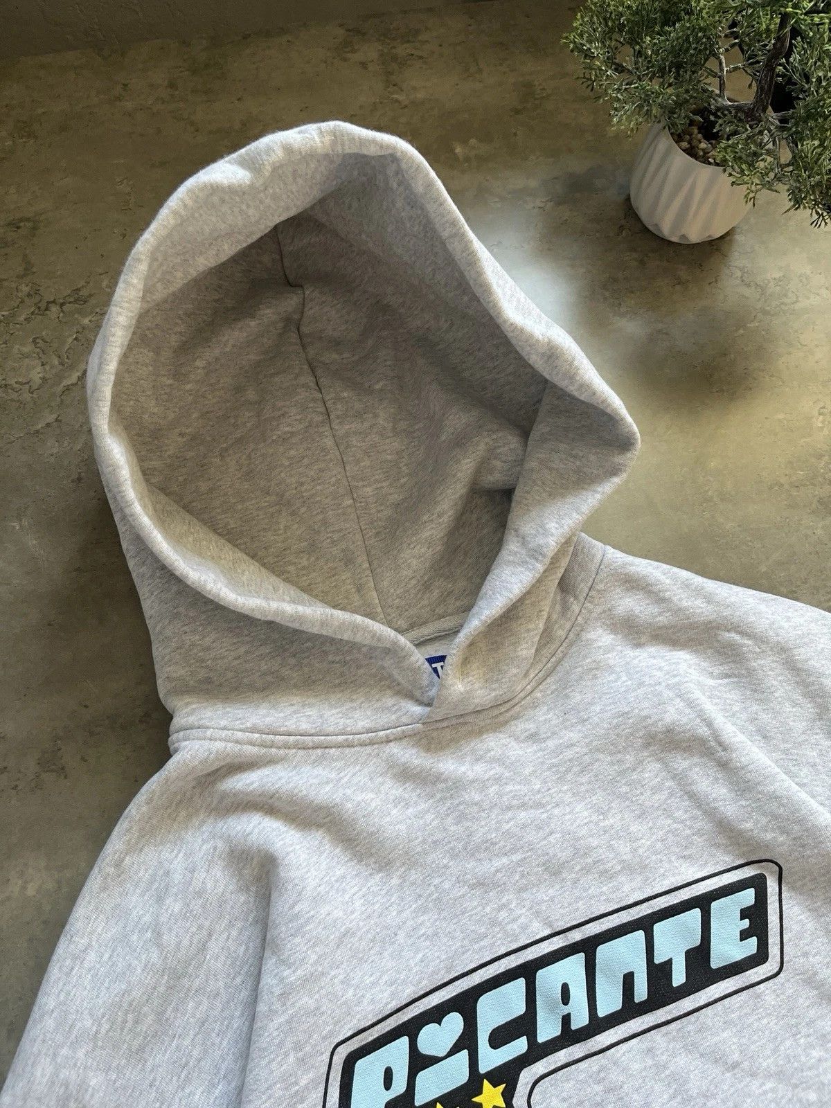Other Picante London FW22 Mens Oversized Gray Logo Hoodie Size 2XL Size US XXL / EU 58 / 5 - 6 Thumbnail