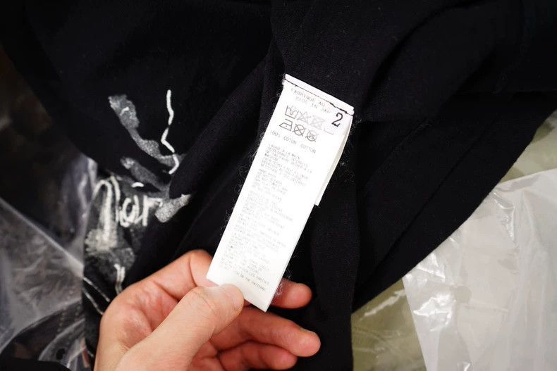 Yohji Yamamoto Yohji Yamamoto Yohji Yamamoto Printed Short Sleeve T-Shirt Size US L / EU 52-54 / 3 - 8 Thumbnail