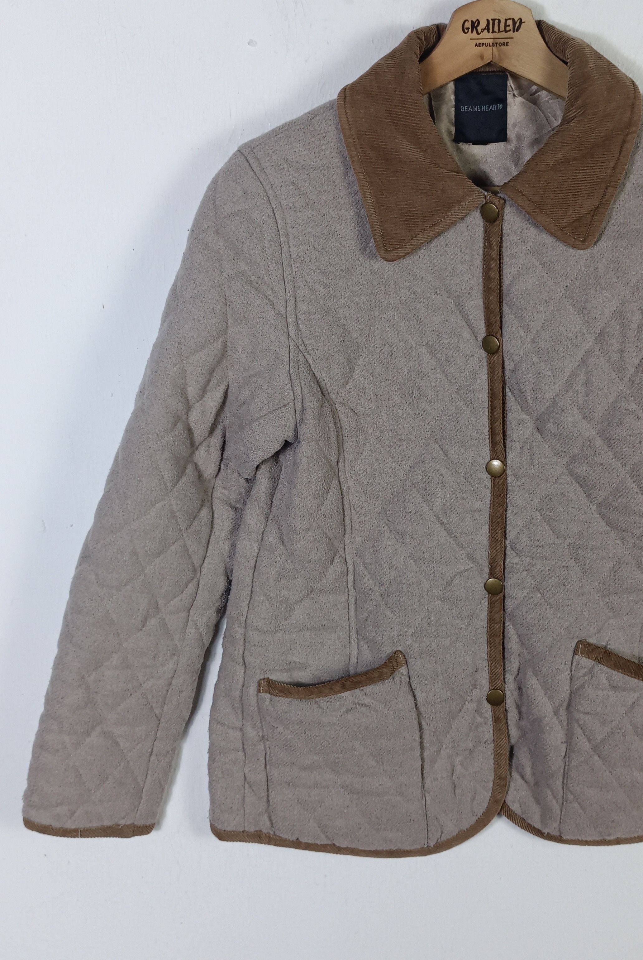 Beams Plus Beams Heart Quilted Jacket Size US XS / EU 42 / 0 - 2 Thumbnail