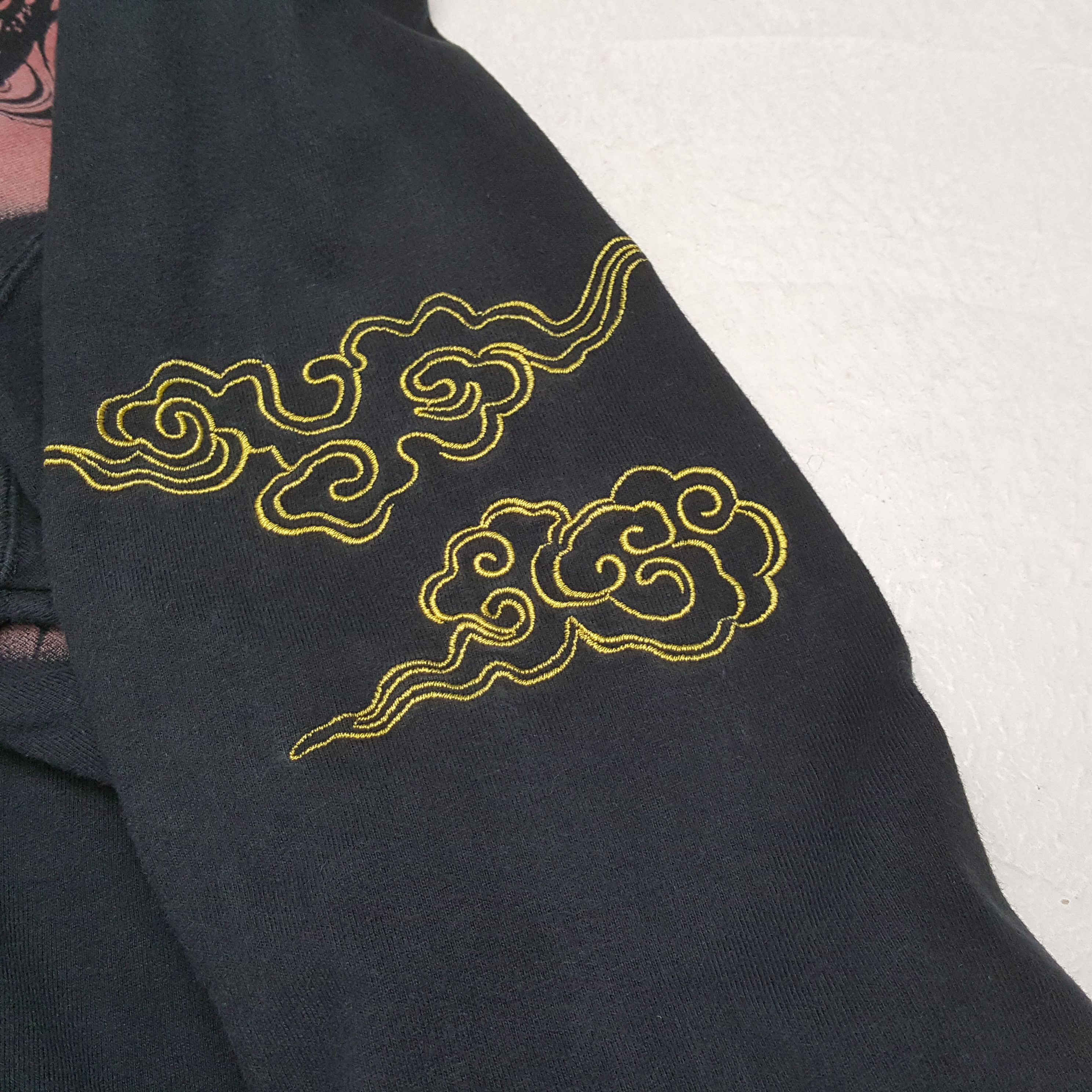 Japanese Brand × Vintage KARAKURI TAMASHI Sukajan Style Japanese Tshirt Size US M / EU 48-50 / 2 - 7 Thumbnail