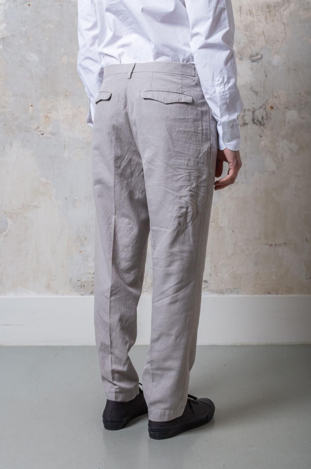 Barena Barena Masco Vignola Trousers -- Perla Cotton-Linen Size US 36 / EU 52 - 17 Thumbnail