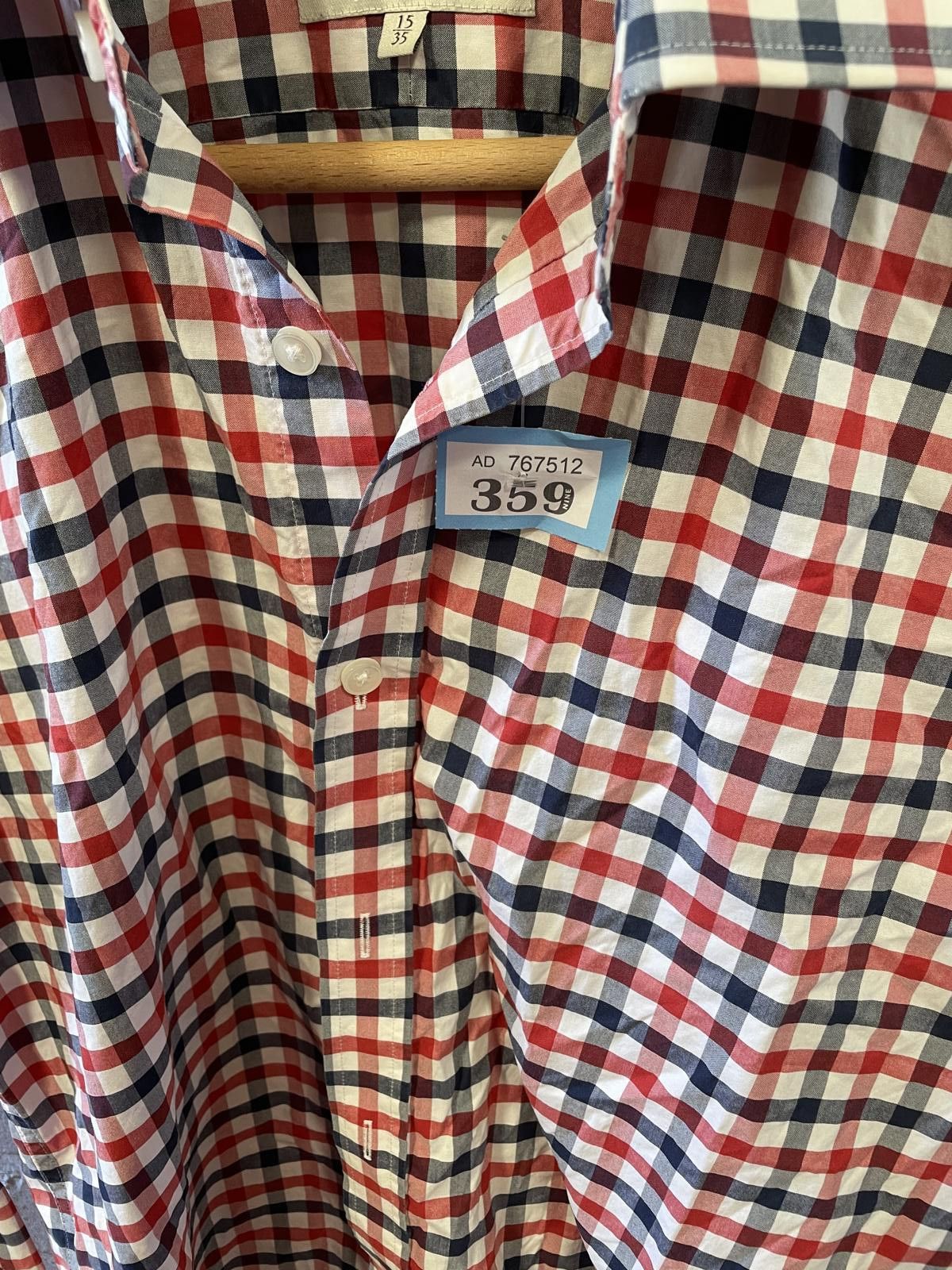 Hawes & Curtis Hawes & Curtis Men's Checkered Button-Down Shirt Size US L / EU 52-54 / 3 - 3 Thumbnail