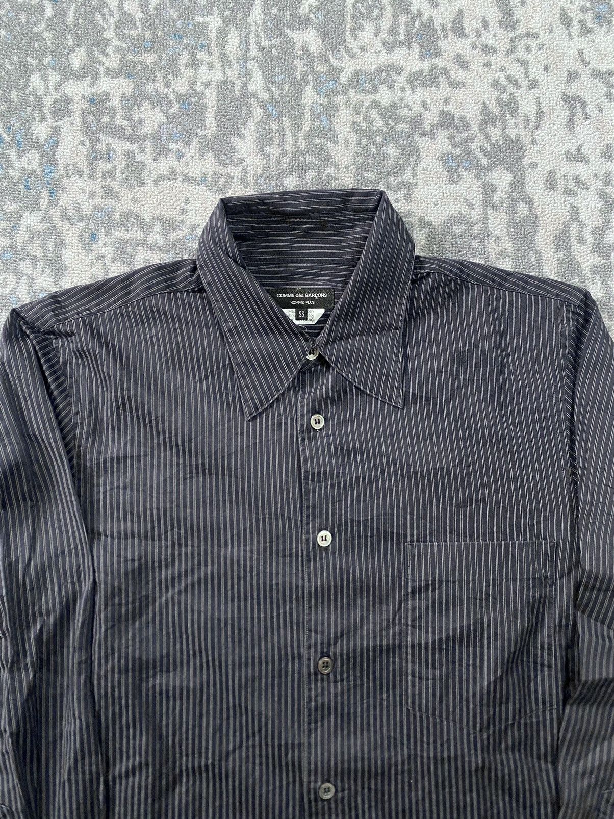 Comme des Garcons Comme des garcons homme plus striped shirt Size US S / EU 44-46 / 1 - 2 Thumbnail