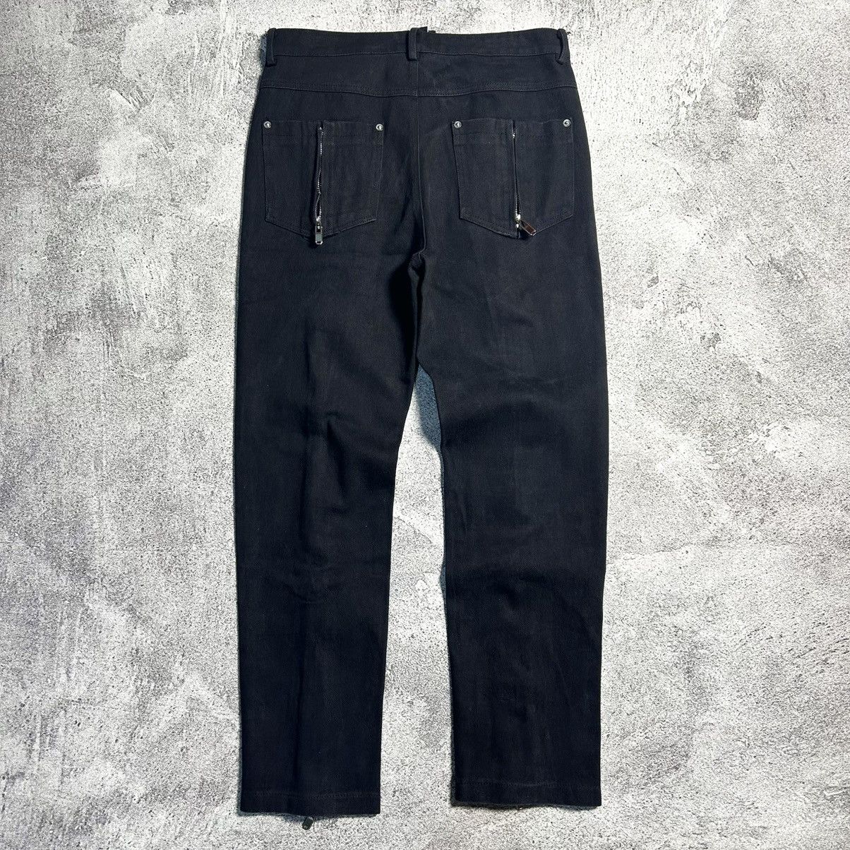 Japanese Brand Vintage Bajra Zipper Pants Size US 31 - 18 Thumbnail