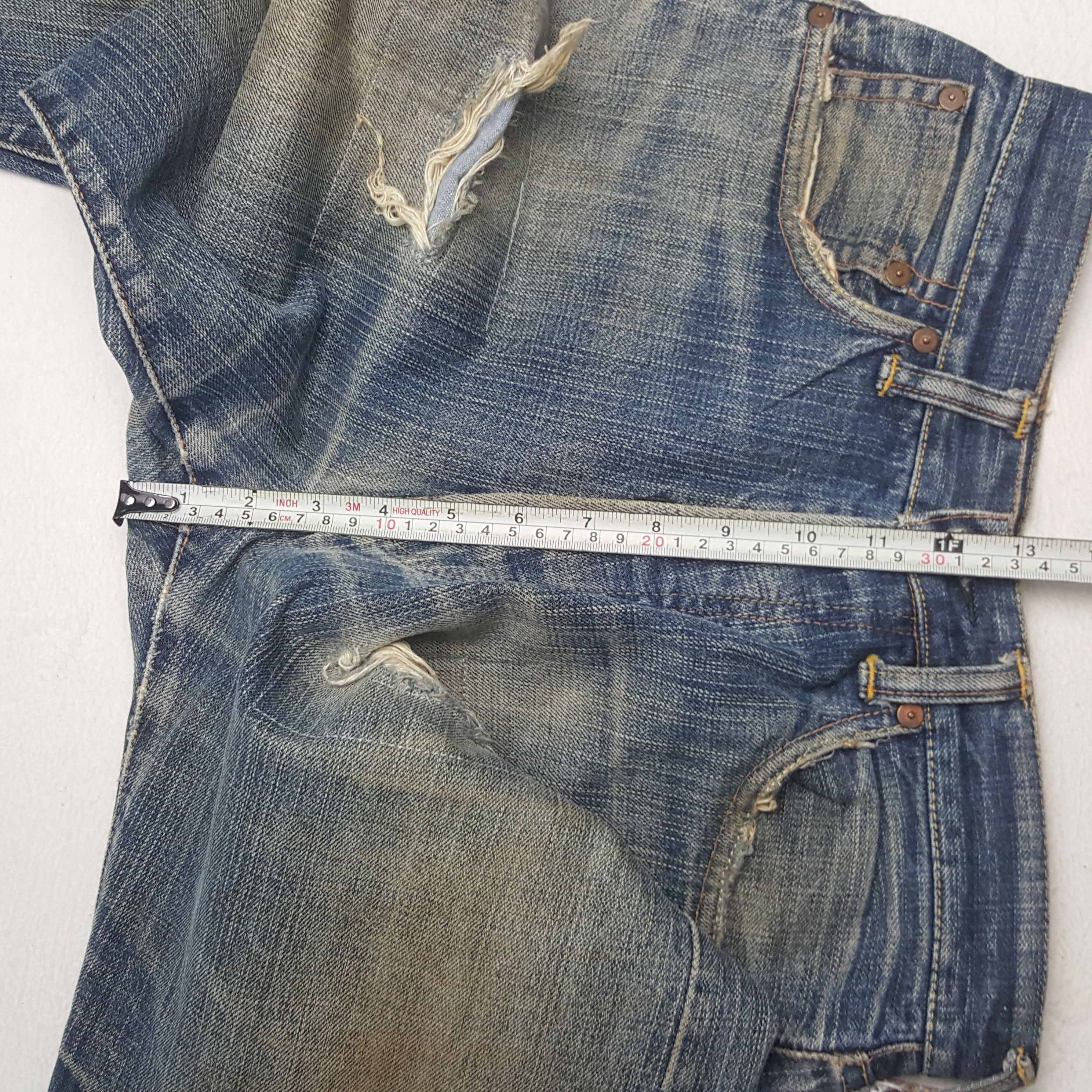 Evisu × Vintage Vintage Evisu x McDonald’s Selvedge Custom Daicock Jeans Size US 28 / EU 44 - 8 Thumbnail