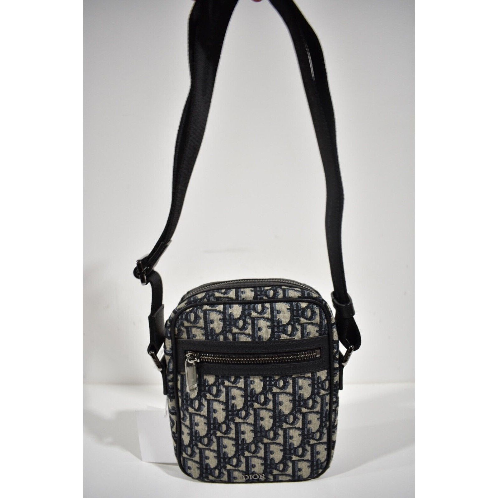 Dior Dior Oblique Vertical Messenger Pouch Shoulder Crossbody Bag Size ONE SIZE - 6 Thumbnail