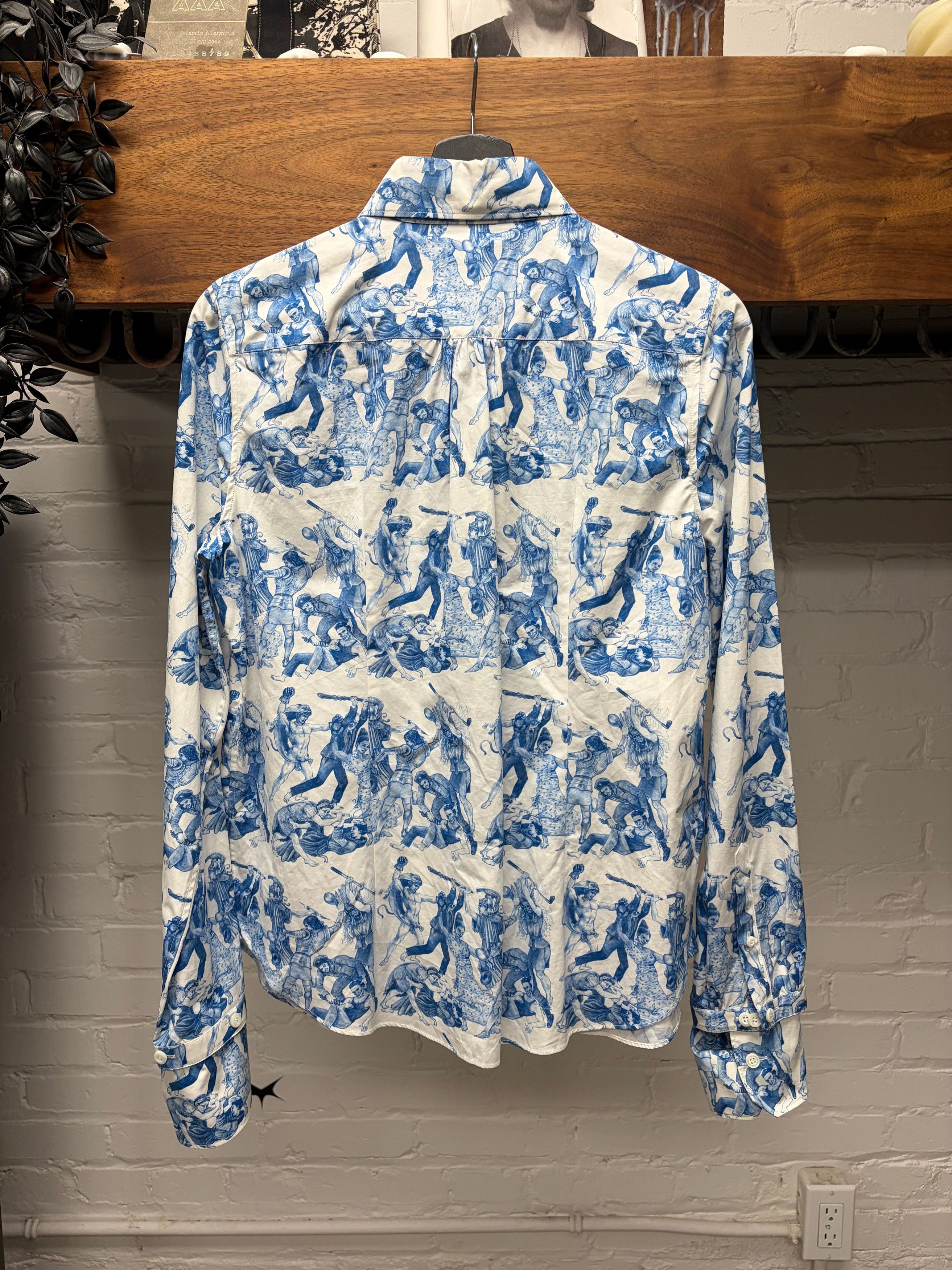 Prada AW2016 Prada x Christophe Chemin ‘The Important Ones’ Button Down Shirt Size US S / EU 44-46 / 1 - 5 Thumbnail