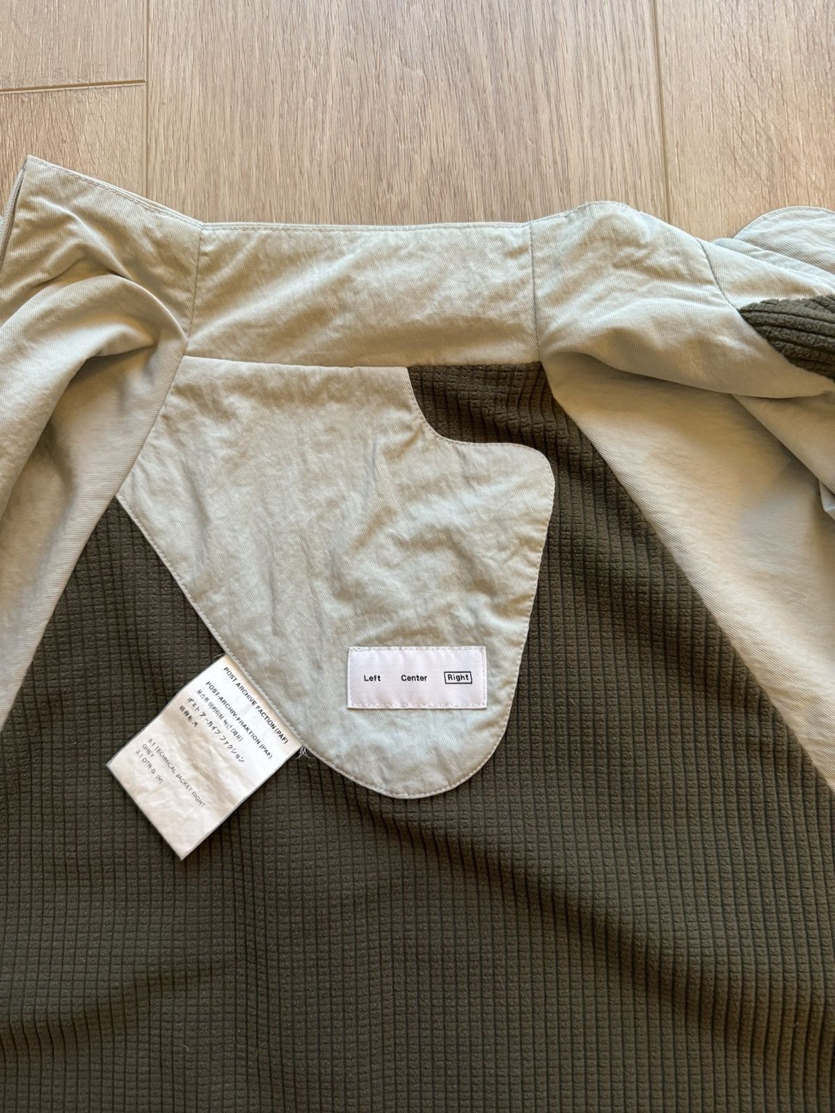 POST ARCHIVE FACTION (PAF) Post Archive Faction (PAF) 3.1 Technical Jacket Right Size US M / EU 48-50 / 2 - 4 Thumbnail