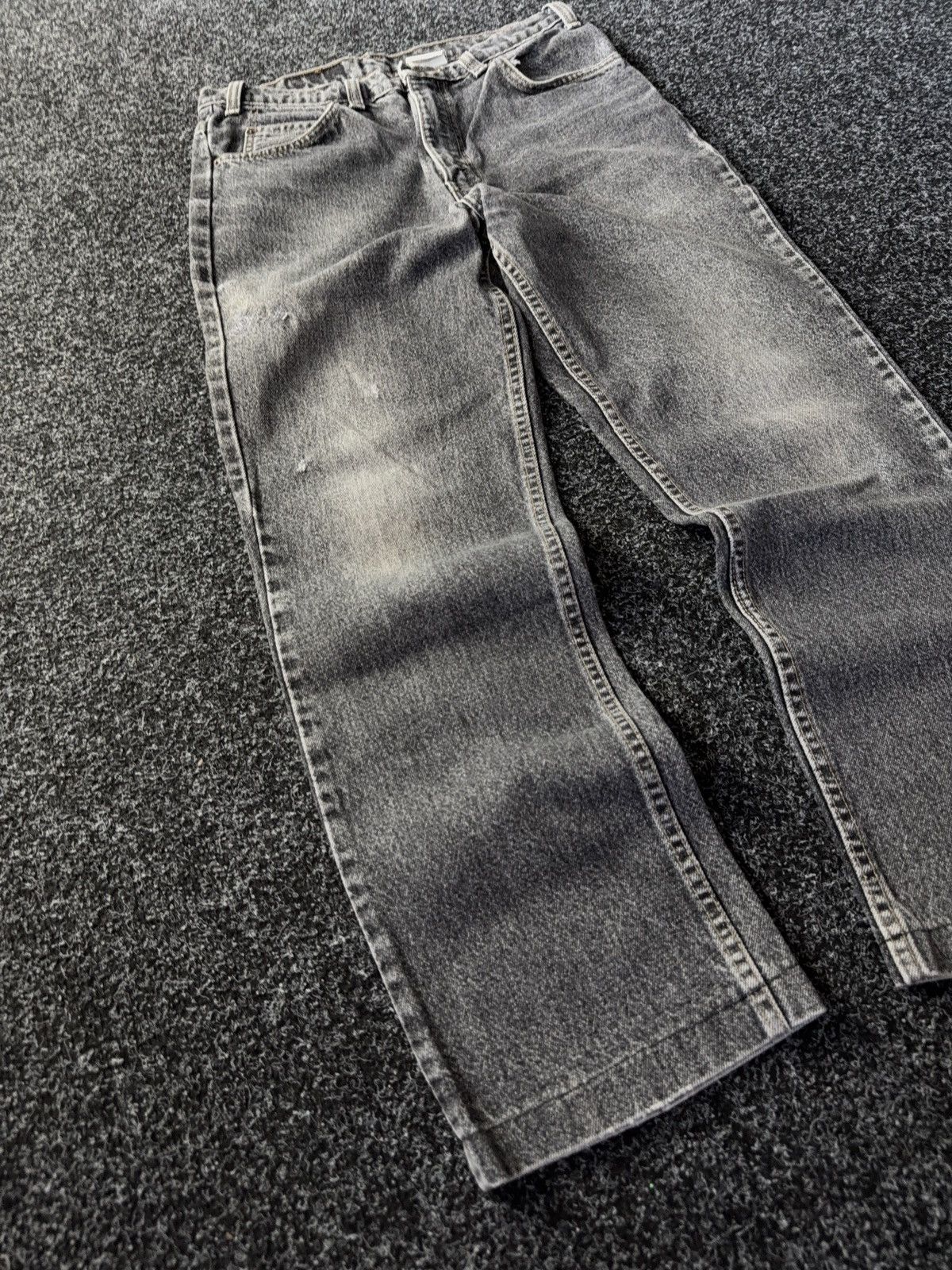 Levi's Vintage Clothing × Vintage Vintage Levi’s 619 Black Wash Jeans Made in Canada 33x29 Size US 32 / EU 48 - 2 Thumbnail