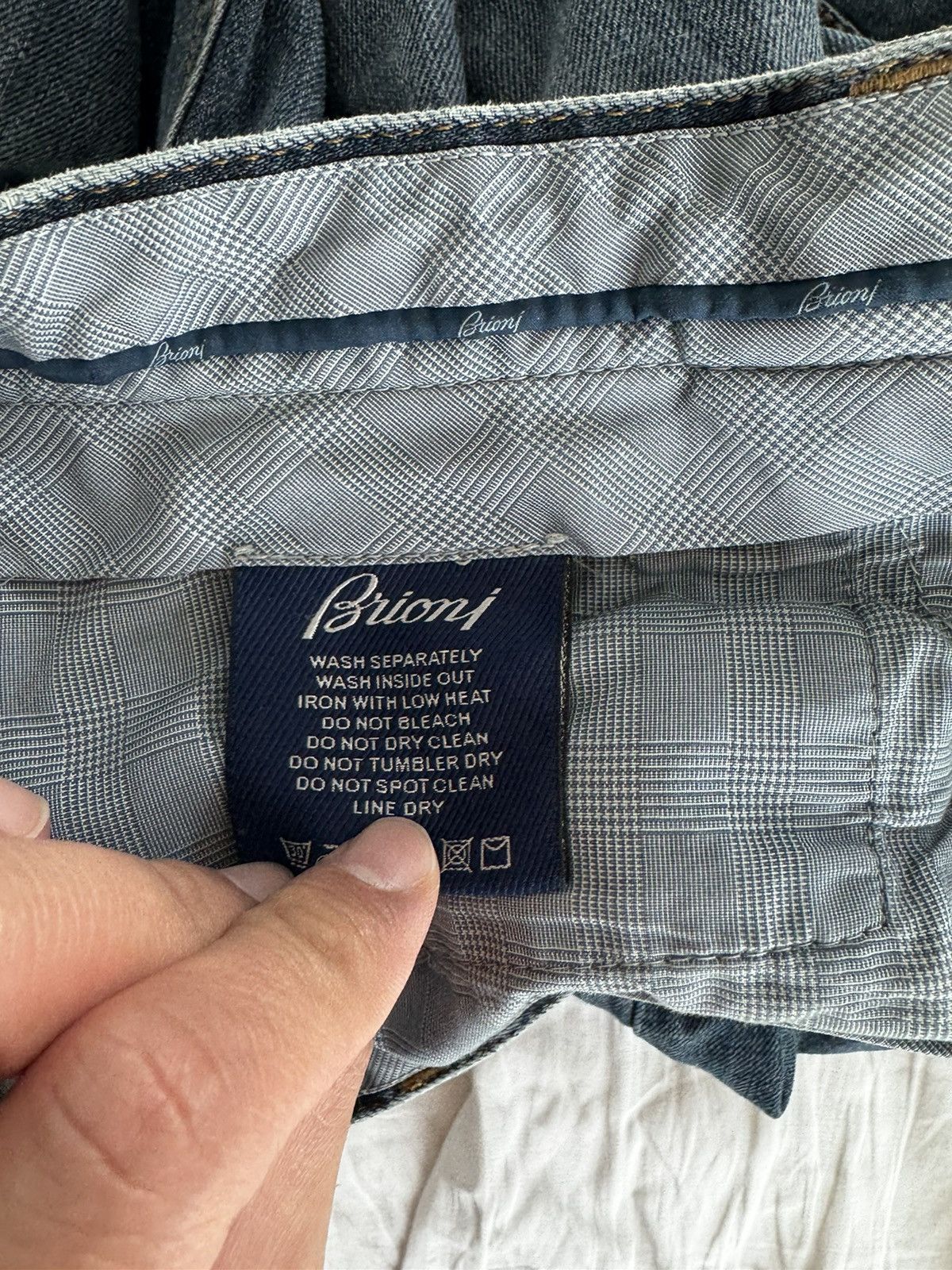 Brioni BRIONI relaxed fit jeans Size US 32 / EU 48 - 6 Thumbnail
