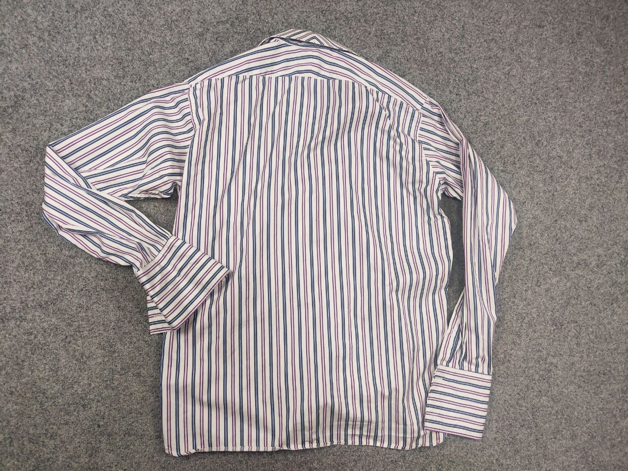 Burberry Vintage Burberry London loose shirt thin stripes cufflinks Size US XL / EU 56 / 4 - 10 Thumbnail