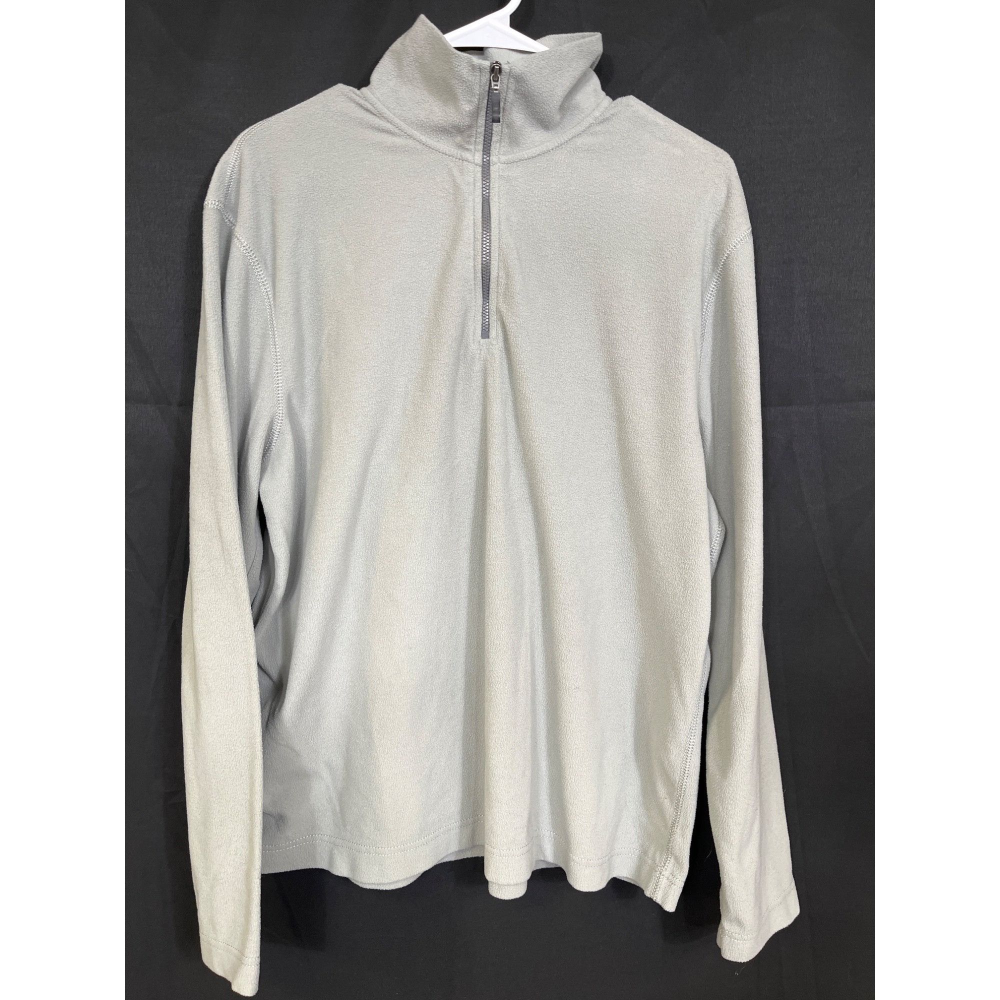 Old Navy Gap SKU 7728 Mens Gray Half Zip Fleece Pullover Jacket Size Size US L / EU 52-54 / 3 - 1 Thumbnail