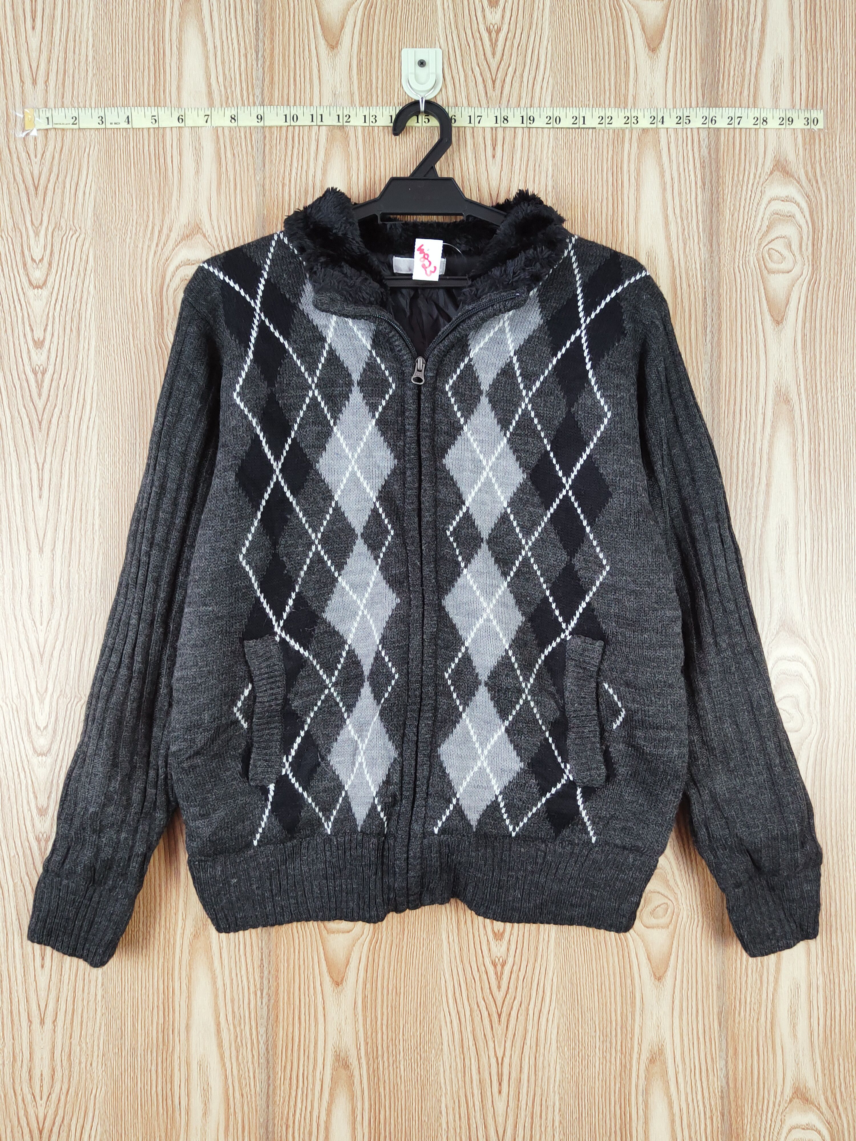 Homespun Knitwear × Japanese Brand × Vintage Biltomy Black Knitwear Sweaters #W823 Size US M / EU 48-50 / 2 - 1 Thumbnail