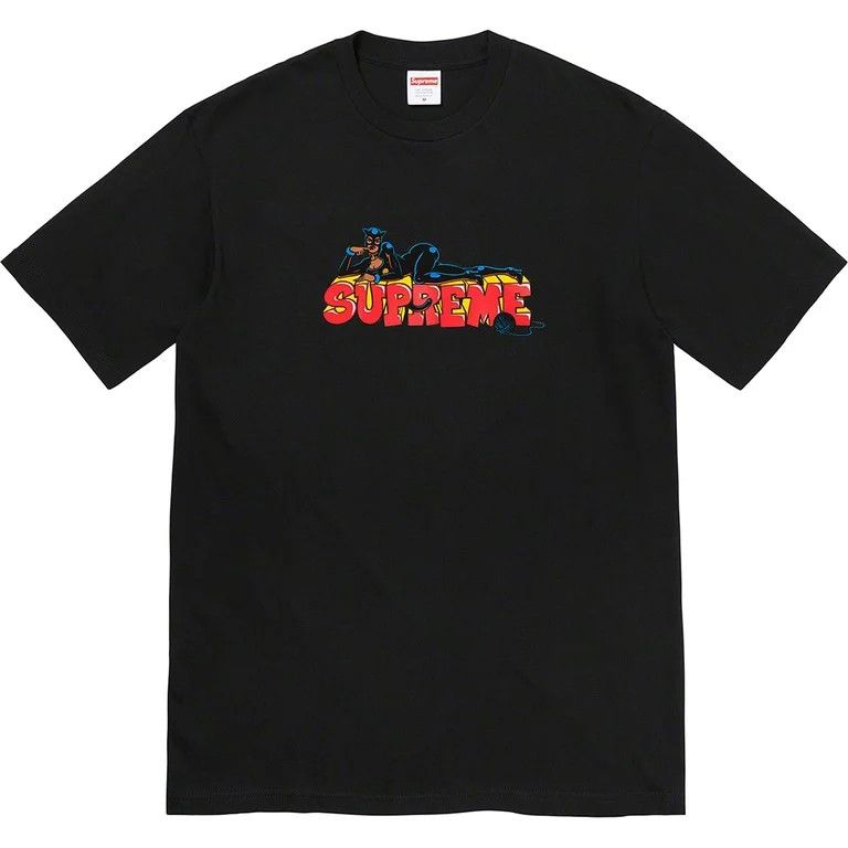 Supreme Supreme Catwoman Tee 'Black' Size US XL / EU 56 / 4 - 1 Thumbnail