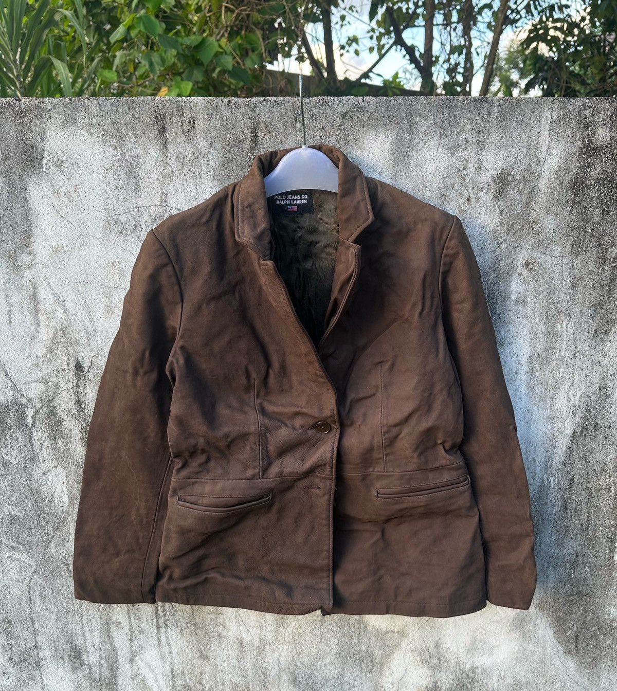 Polo Ralph Lauren Polo Ralph Lauren leather coat Size S / US 4 / IT 40 - 1 Thumbnail