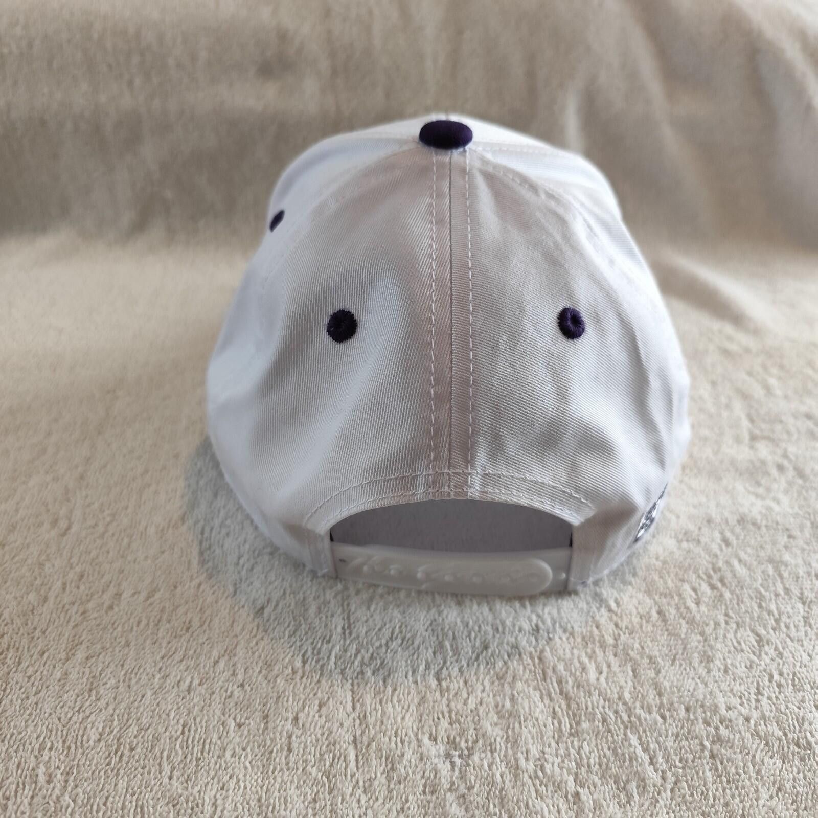 The Game The Game White LSU Tigers 5-Panel Trucker Adjustable Hat Size ONE SIZE - 5 Thumbnail