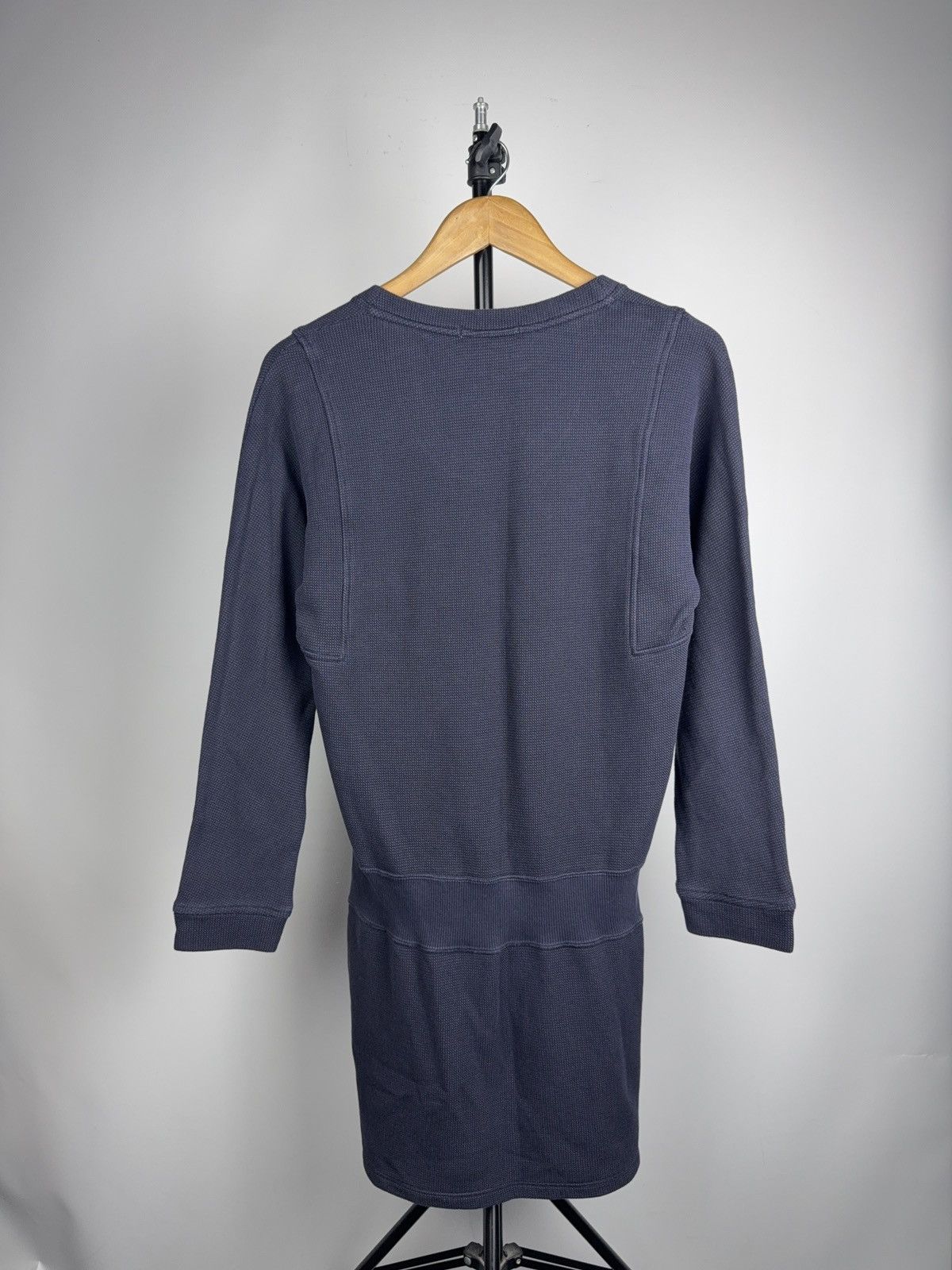 Lacoste Luxury 00s Lacoste Navy Knit Long Sleeve Dress Size S / US 4 / IT 40 - 11 Thumbnail