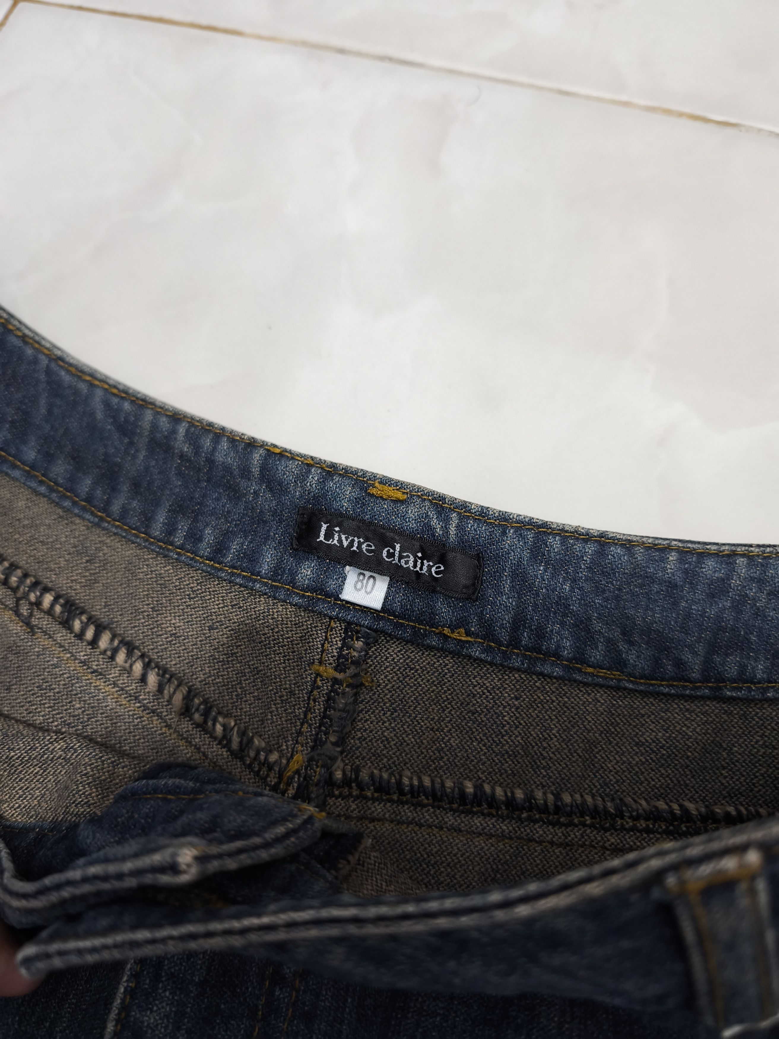 If Six Was Nine × Japanese Brand × Le Grande Bleu (L.G.B.) Livre claire japanese flare lace up denim Size US 32 / EU 48 - 3 Thumbnail
