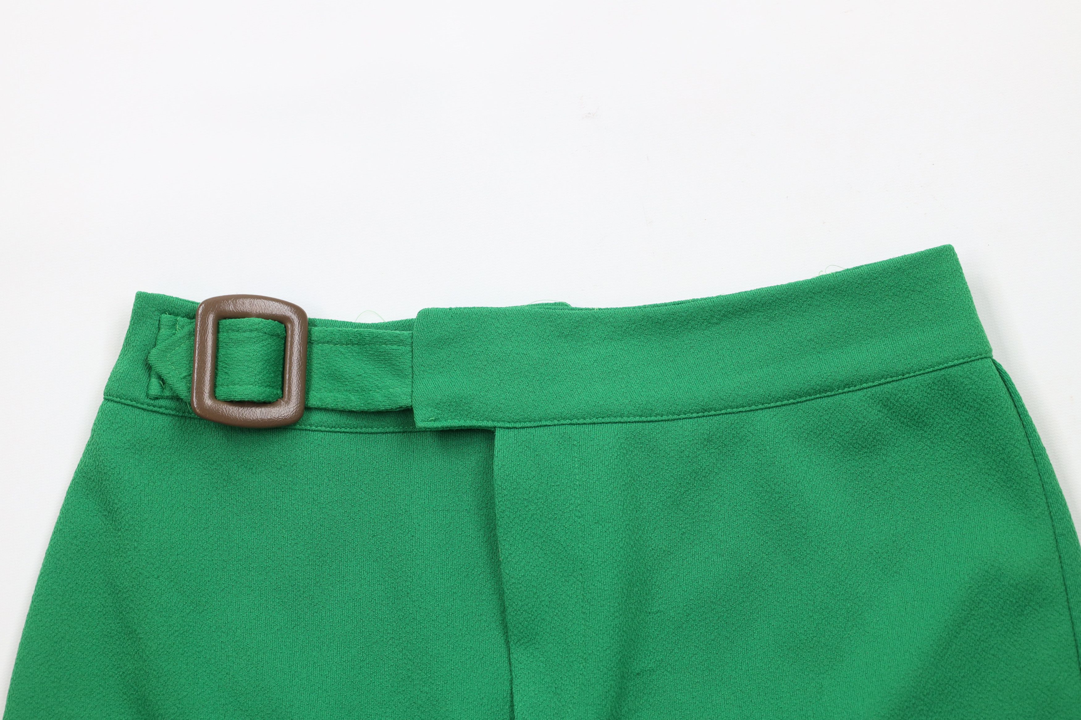 Vintage Vintage 60s 70s Streetwear Buckle Above Knee Shorts USA Size 30" / US 8 / IT 44 - 2 Thumbnail