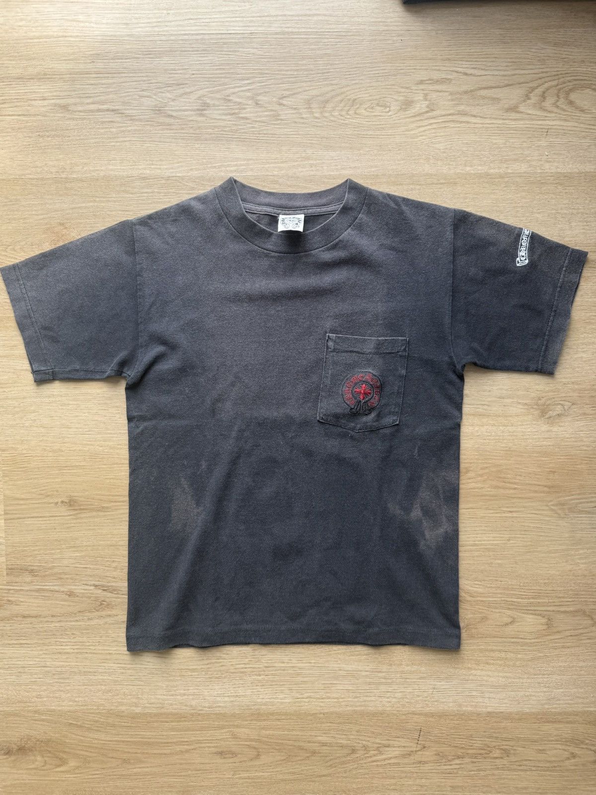 Chrome Hearts RARE Vintage 90s Chrome Hearts Anvil Tag Pocket Tee