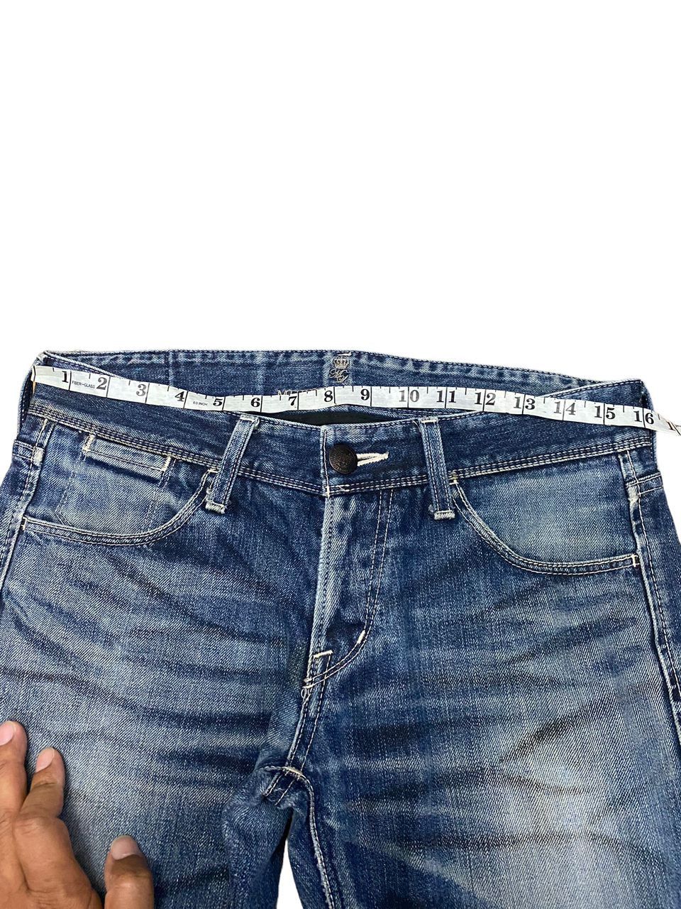 If Six Was Nine 💥FLARE 💥MURDER LICENSE BOOTCUT DISTRESSED DENIM Size US 32 / EU 48 - 9 Thumbnail
