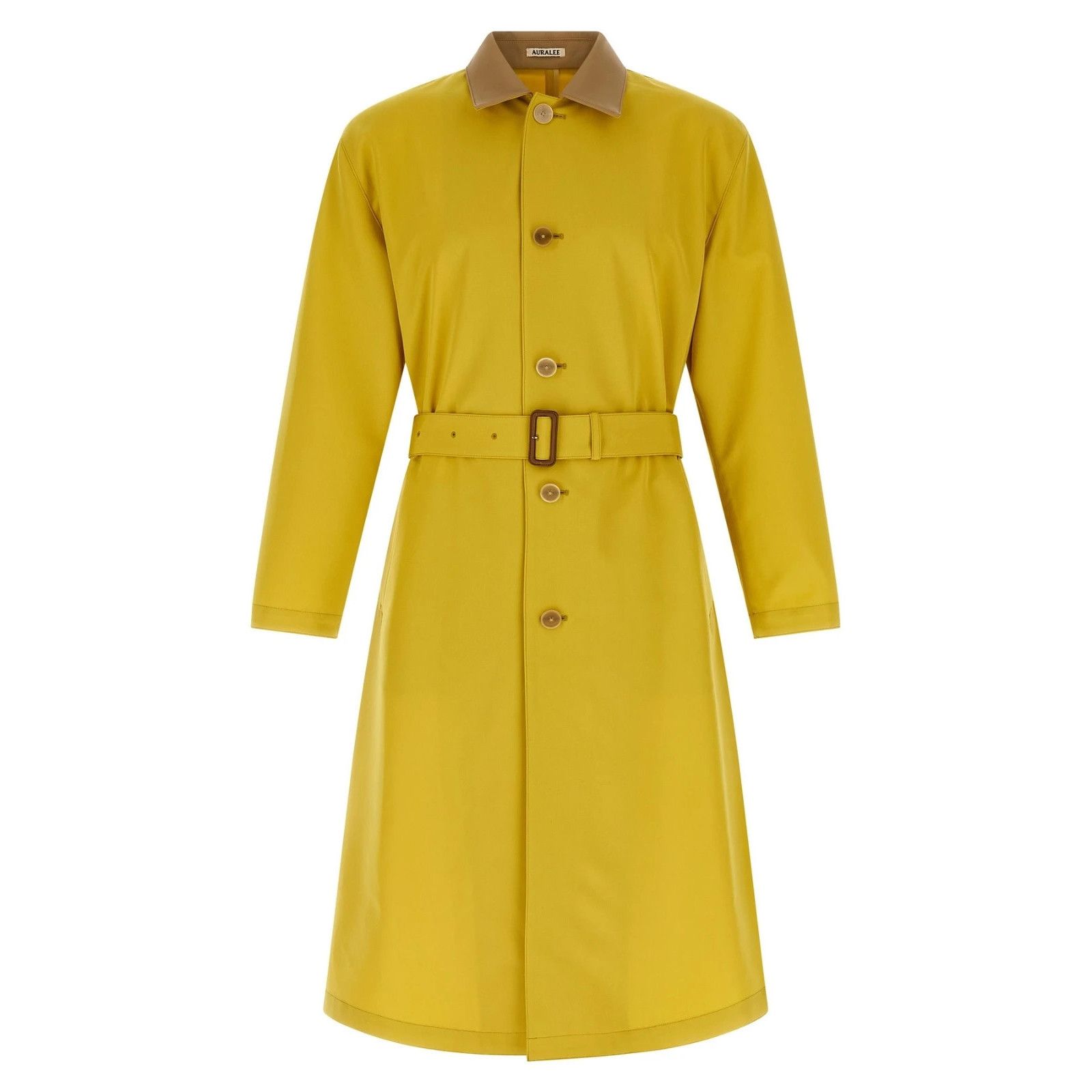 Auralee Auralee Wool Max Canvas Yellow Wool Coat New & Authentic (Me Size US L / EU 52-54 / 3 - 1 Thumbnail