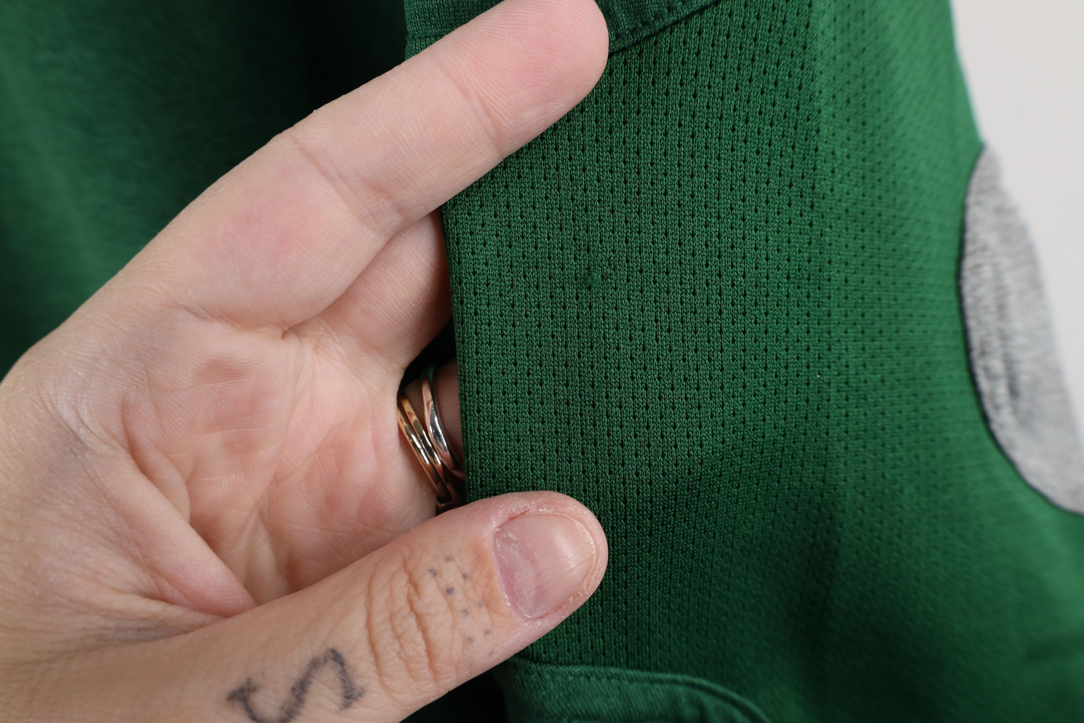 Nike × Vintage Vintage Nike Mini Swoosh Michigan State University T-Shirt Size US XL / EU 56 / 4 - 7 Thumbnail