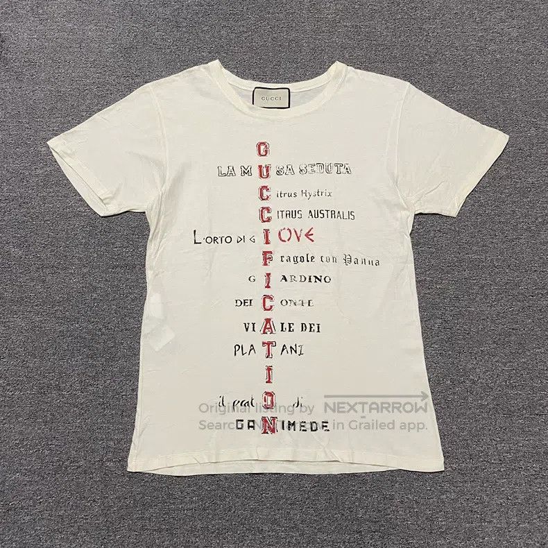 Gucci Gucci Short-sleeved graffiti Size US S / EU 44-46 / 1 - 1 Thumbnail