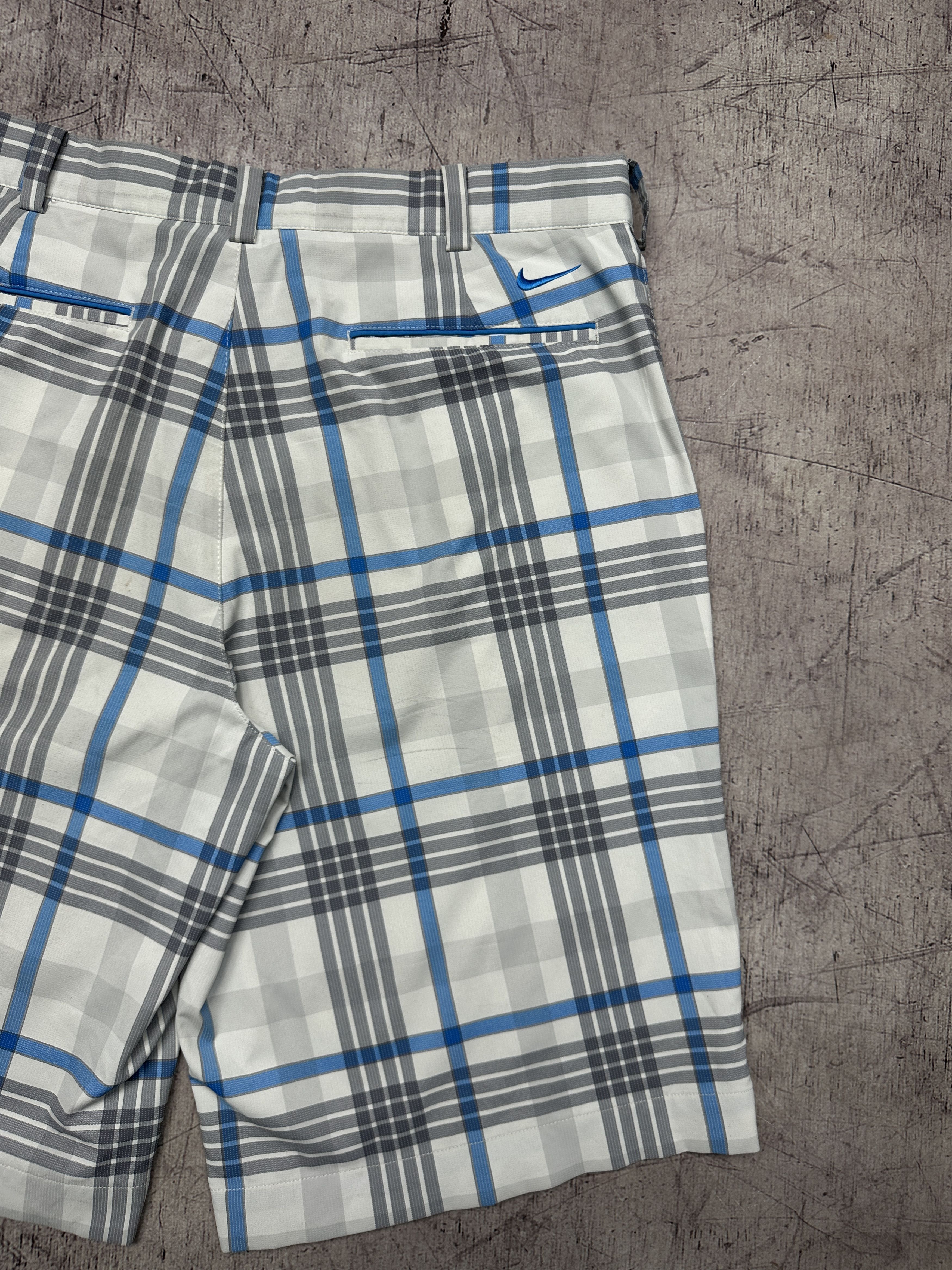Nike Nike Golf Mens Checkered Shorts Size US 32 / EU 48 - 8 Thumbnail