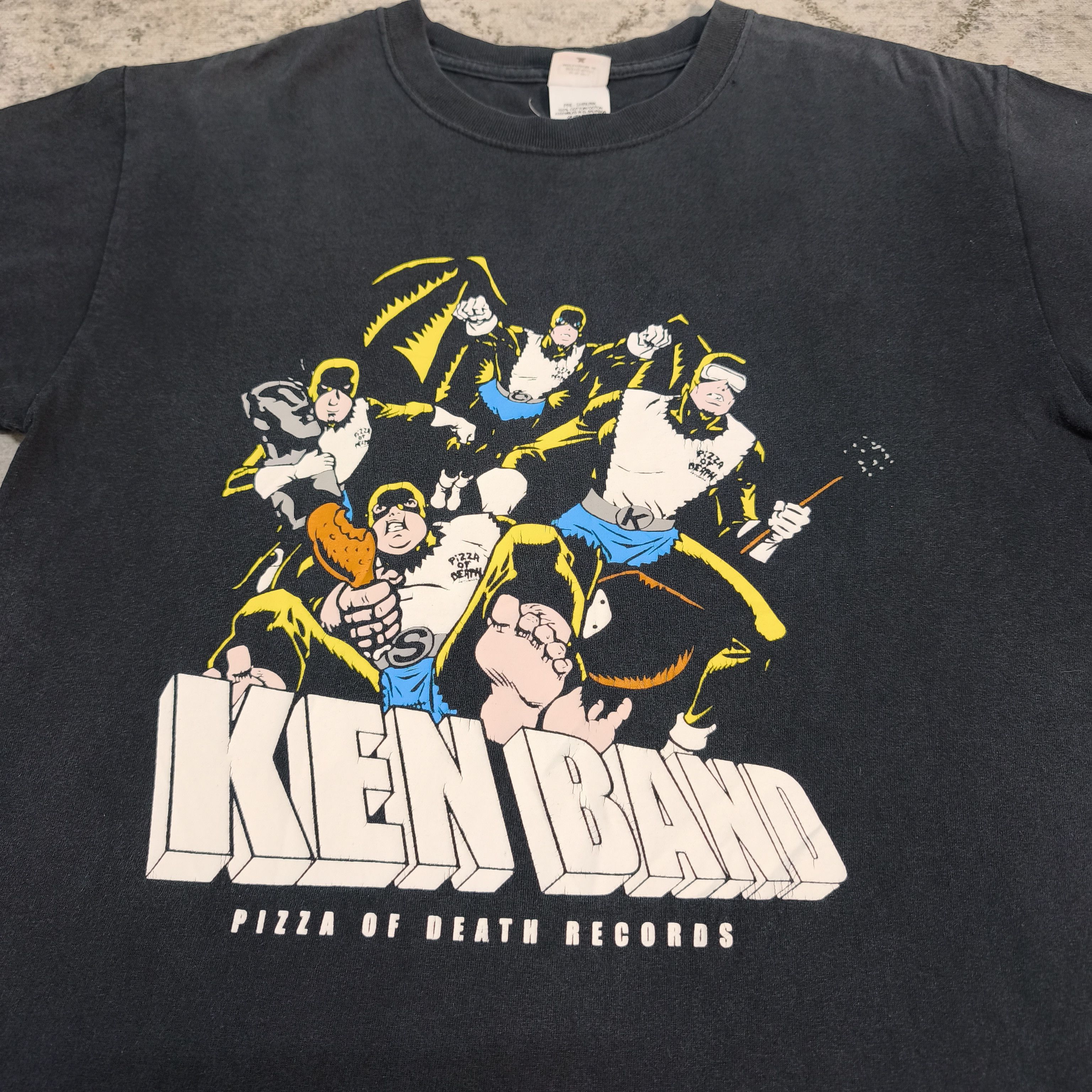 Anvil × Band Tees Vintage Anvil Kien Band Pizza of Death Record Tee Size US M / EU 48-50 / 2 - 4 Thumbnail