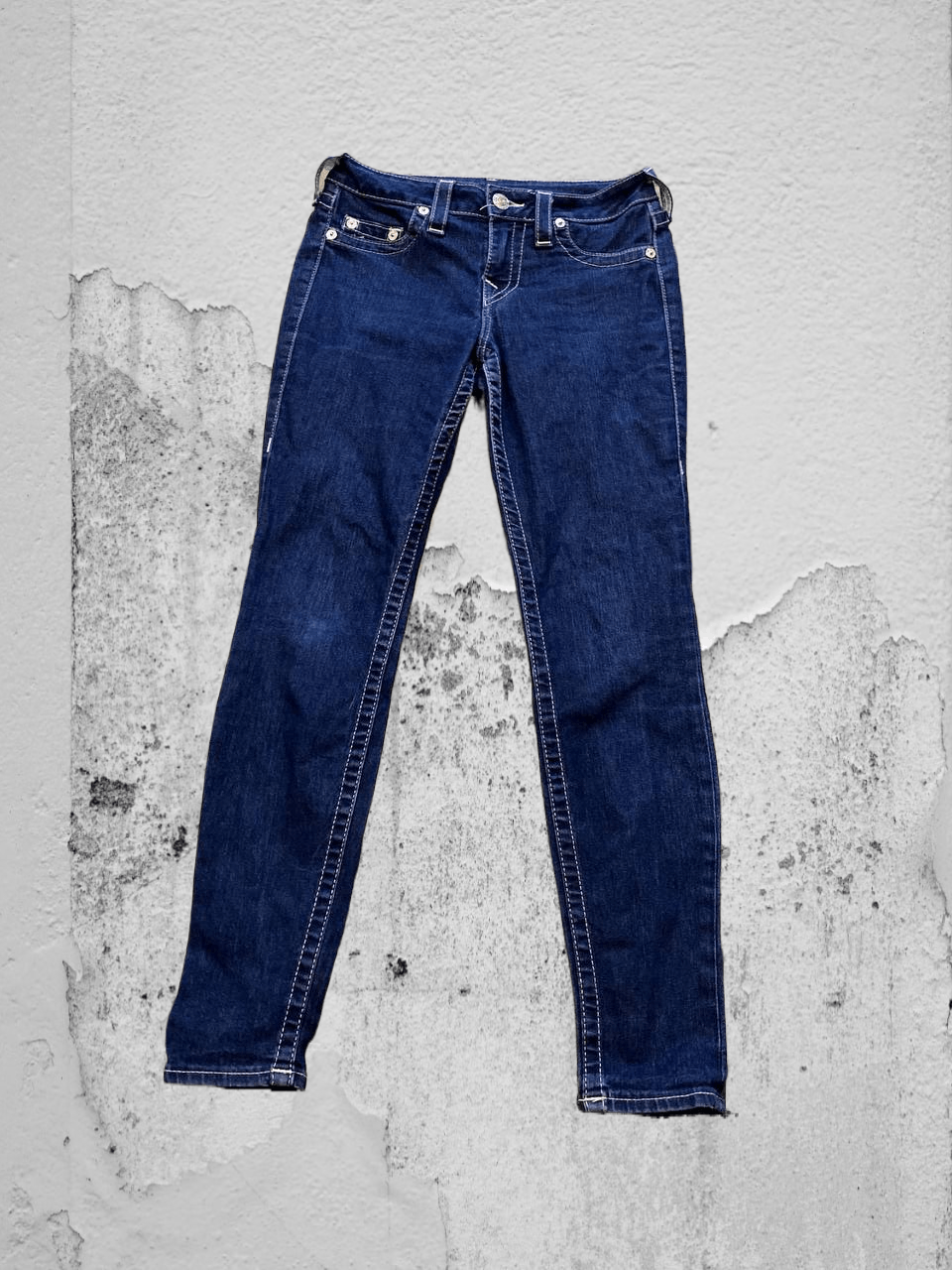 True Religion Denim pants True Religion vintage blue jeans logo Y2K Size US 28 / EU 44 - 1 Thumbnail