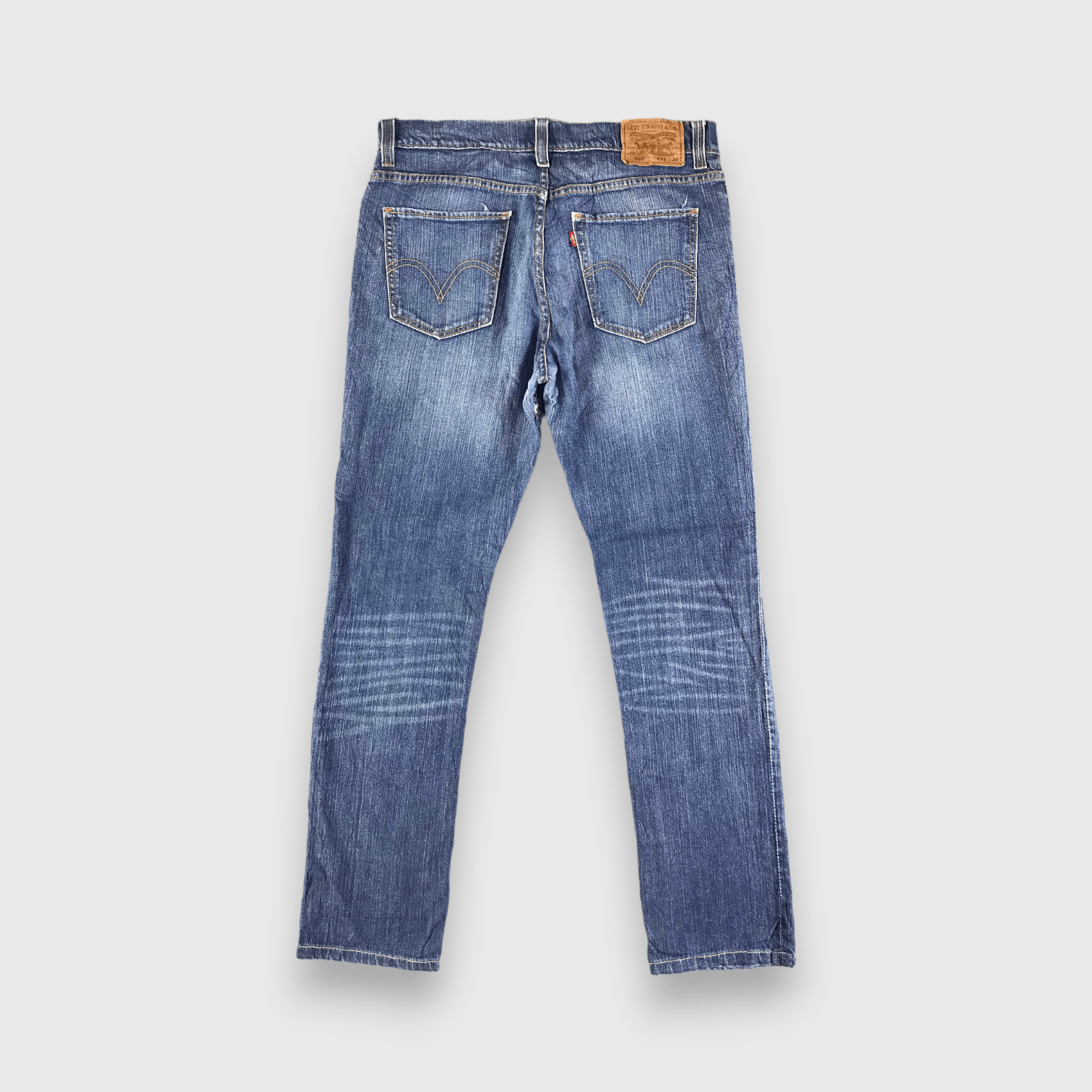 Levi's Vintage Blue Wash Levis 510 Jeans-J3045 Size US 35 - 2 Thumbnail