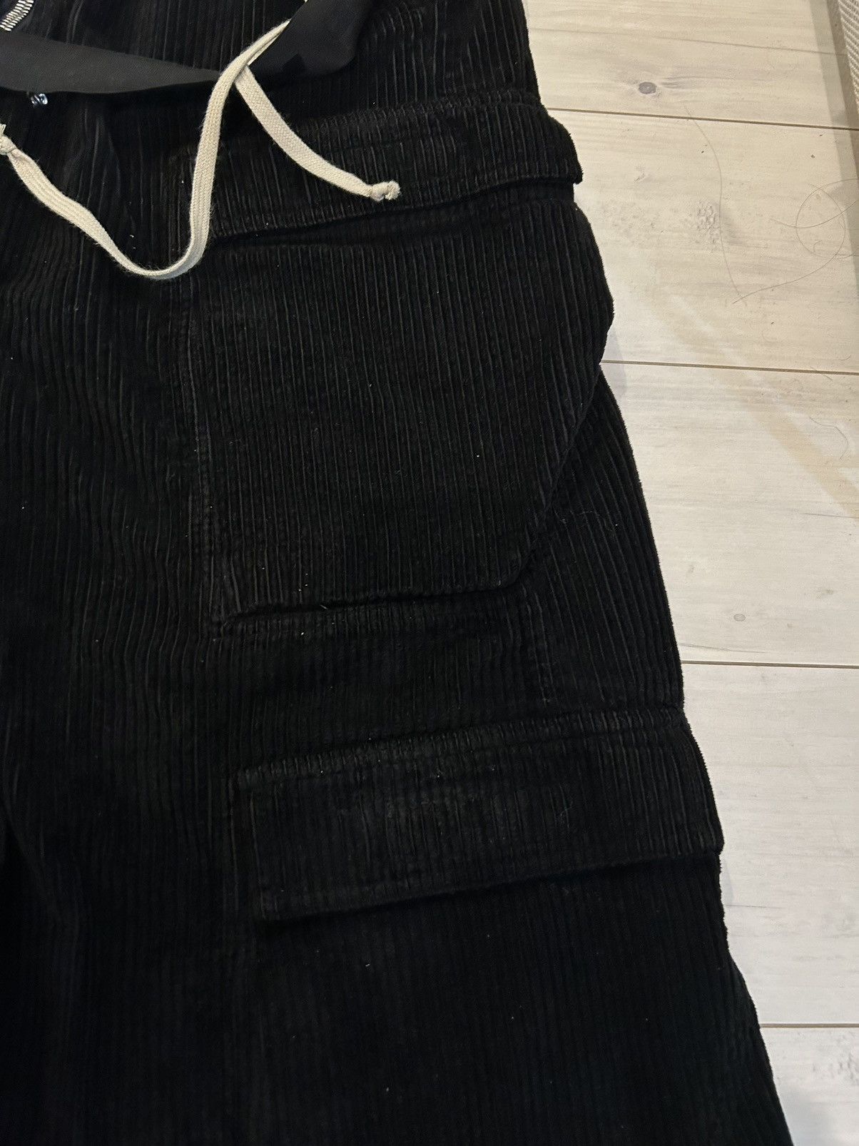 Rick Owens Drkshdw Rick Owens corduroy belas cargo pants Size US 30 / EU 46 - 6 Thumbnail