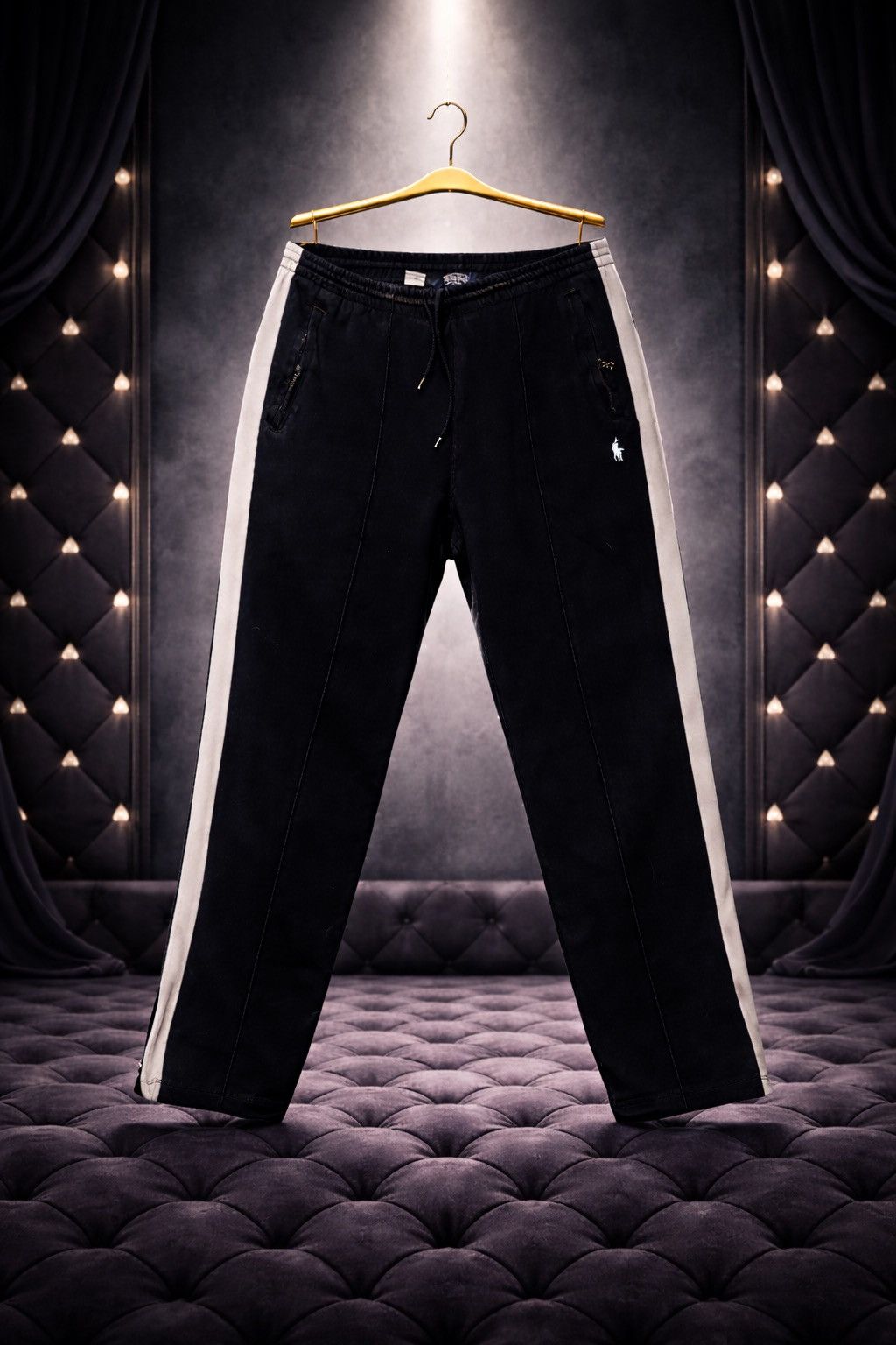 Other BLACK SLIM FIT JOGGER SWEATPANTS Size US 32 / EU 48 - 1 Preview