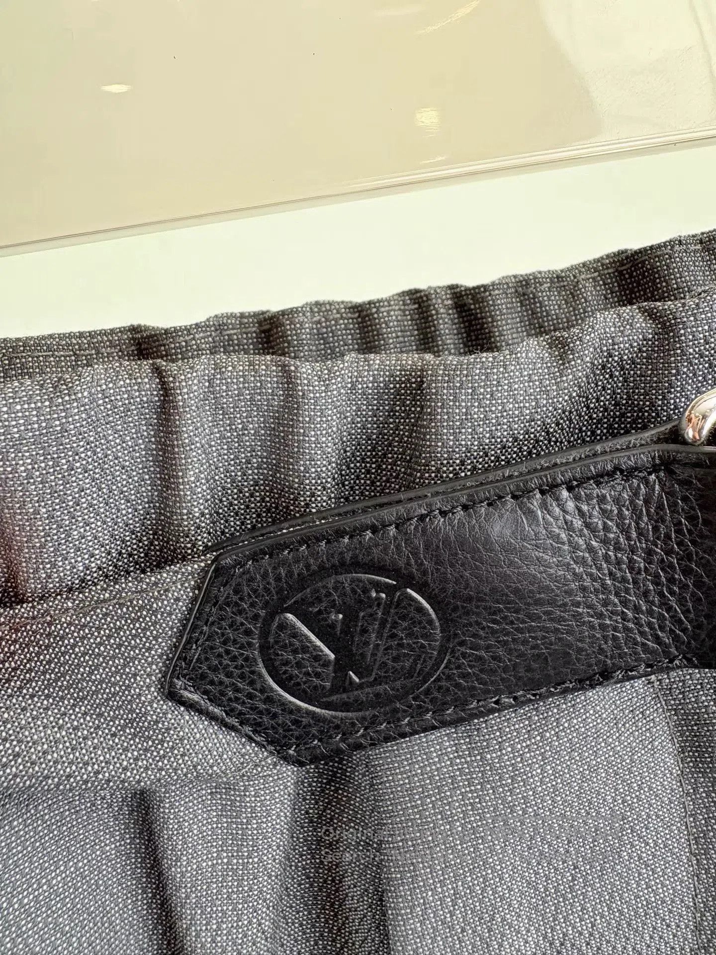 Louis Vuitton Gray Casual Pants with Belt - Size 30. Size US 30 / EU 46 - 3 Thumbnail