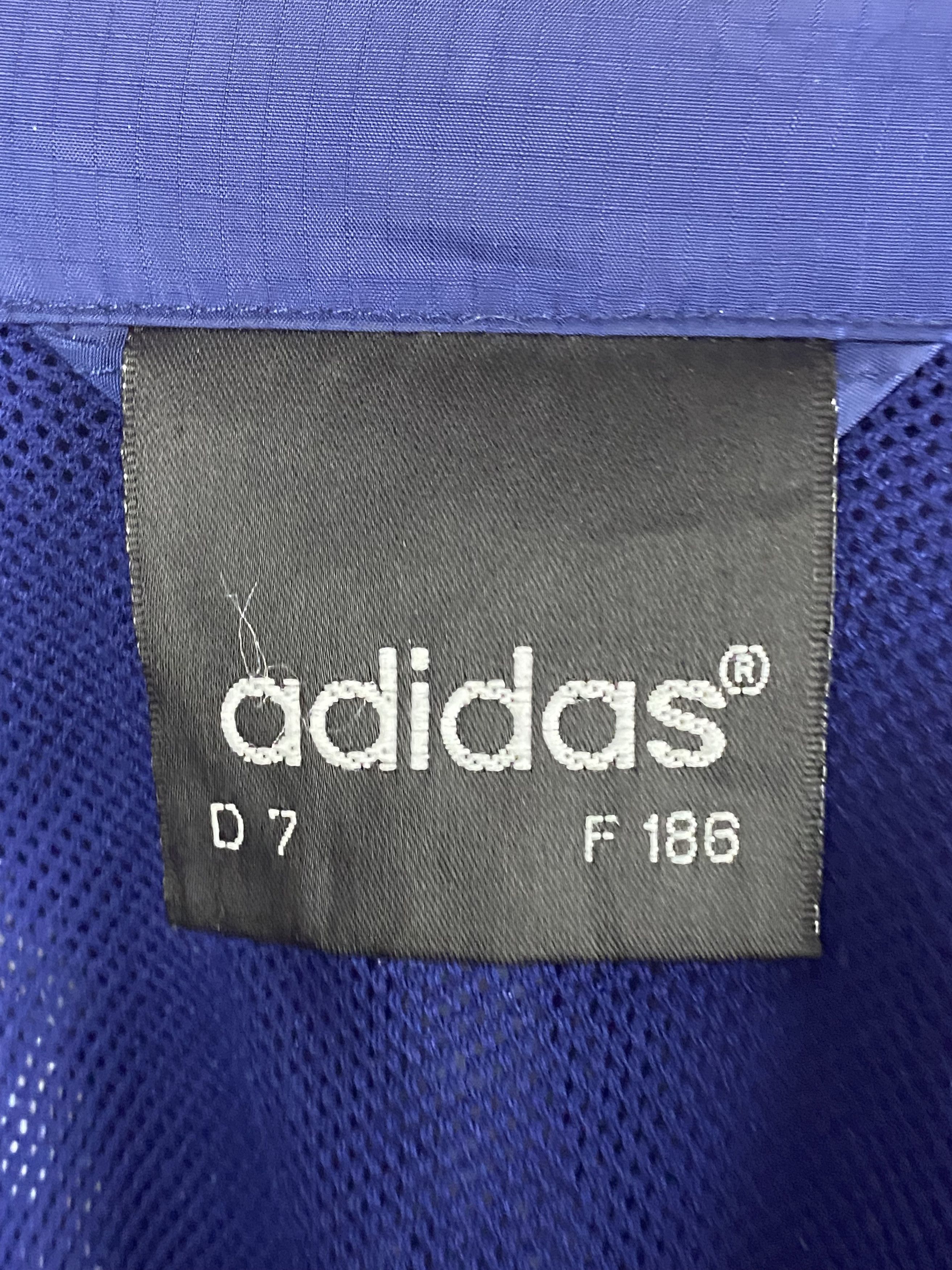 Adidas × Vintage 90s Adidas Vintage Men's Windbreaker Jacket - L Size US L / EU 52-54 / 3 - 5 Thumbnail