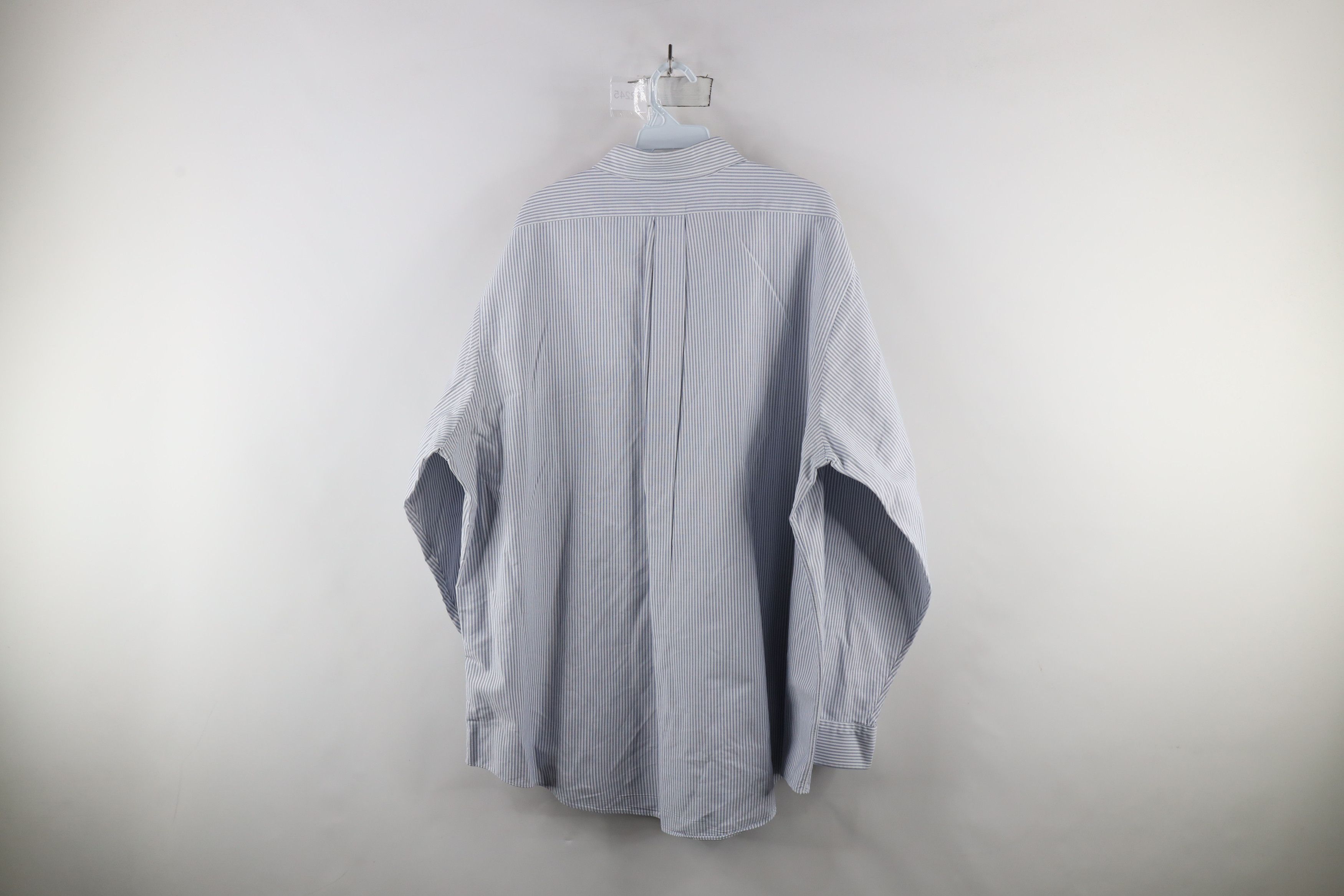 Brooks Brothers × Vintage Vintage 90s Brooks Brothers Cotton Button Down Shirt Stripe Size US L / EU 52-54 / 3 - 8 Thumbnail