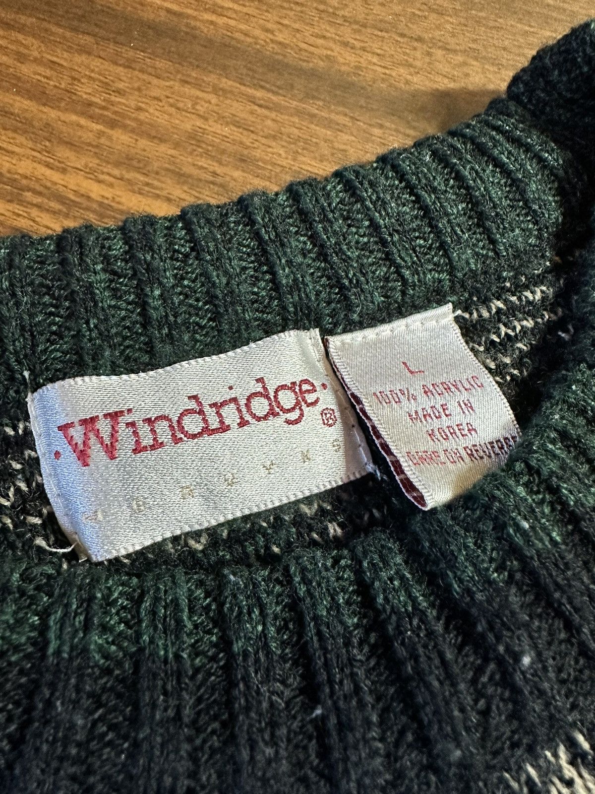 Vintage Vintage 90s Coogi Style Knit Sweater Large Grunge Size US L / EU 52-54 / 3 - 4 Thumbnail