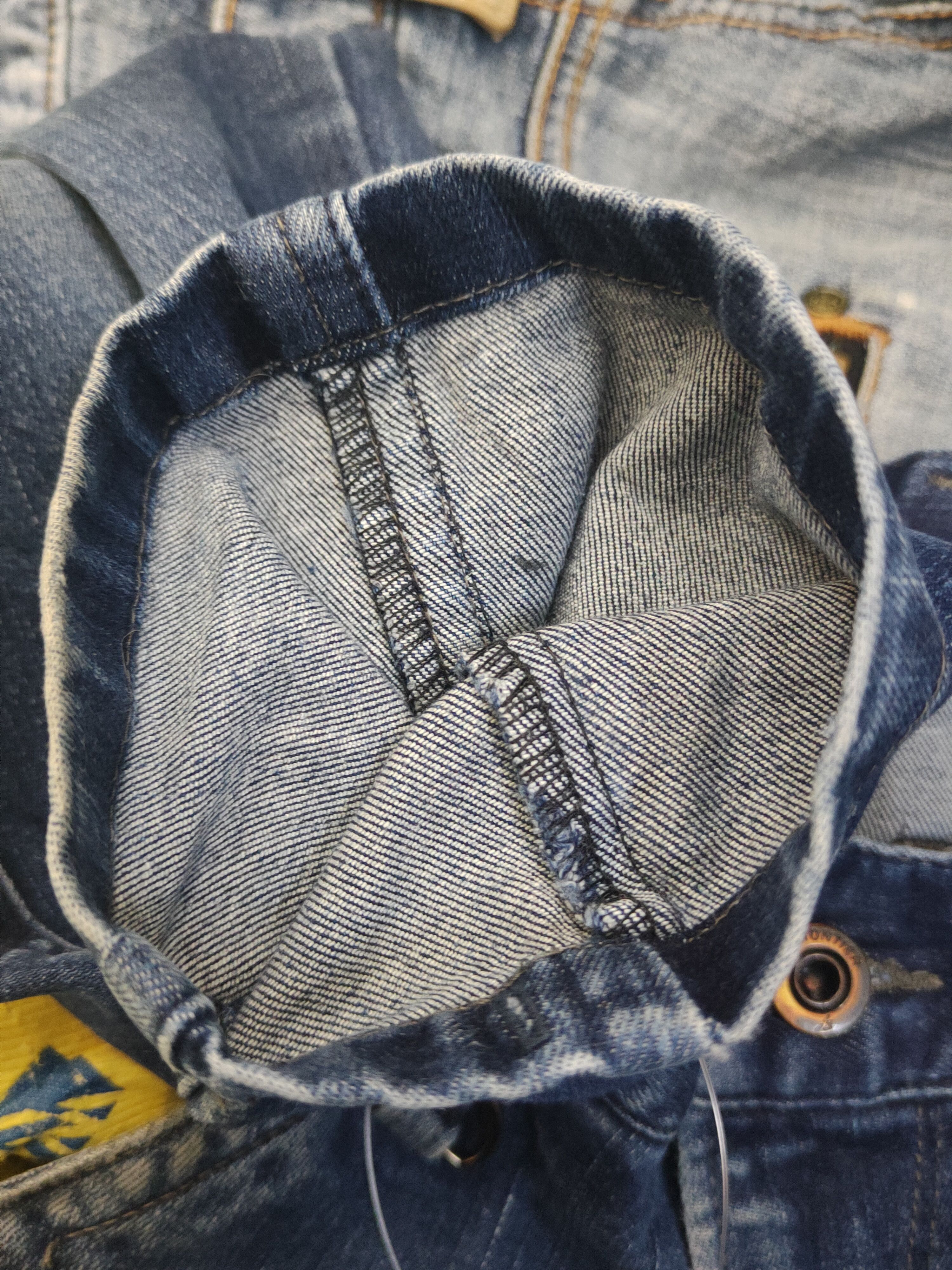Japanese Brand I'z Frontier Dark Blue Distressed Ripped Jeans #W2008 Size US 30 / EU 46 - 18 Thumbnail