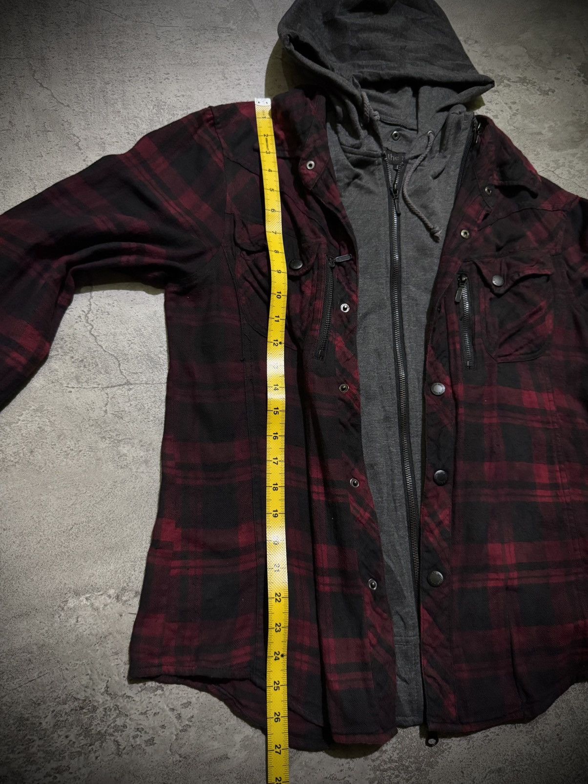 In The Attic IN THE ATTIC DOUBLE LAYER IFSIXWASNINE FLANNEL HOODED Size US L / EU 52-54 / 3 - 8 Thumbnail