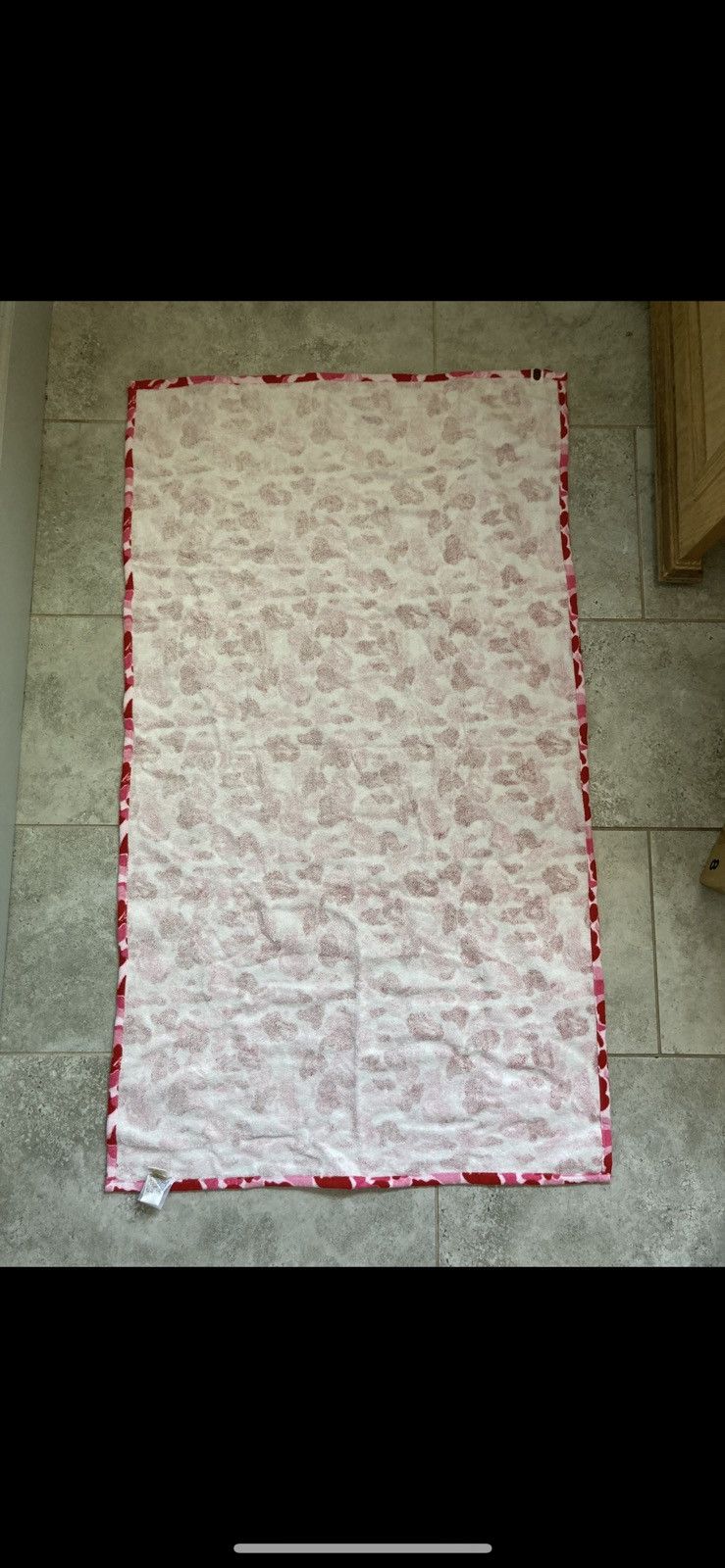 Bape Bape pink camo towel Size ONE SIZE - 7 Thumbnail