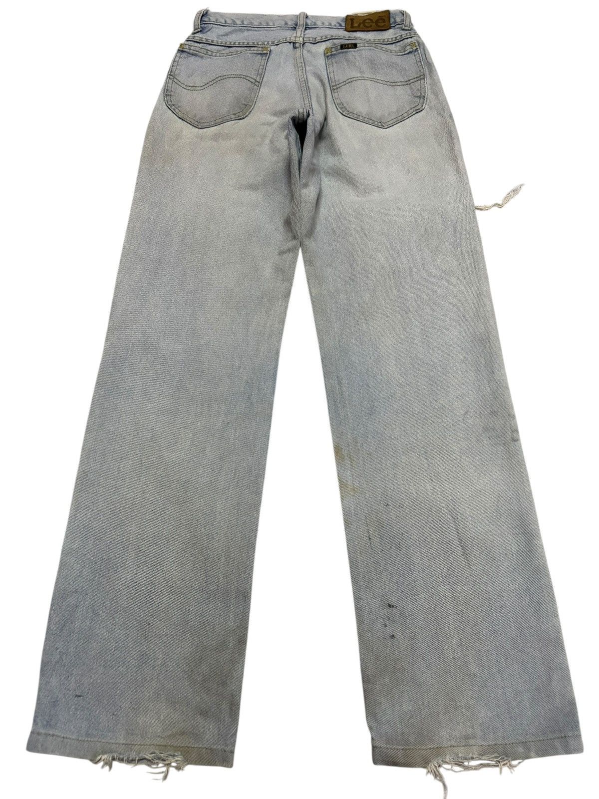 Japanese Brand Vtg Lee Japan Blue Wash Distressed Jeans Size US 26 / EU 42 - 2 Thumbnail