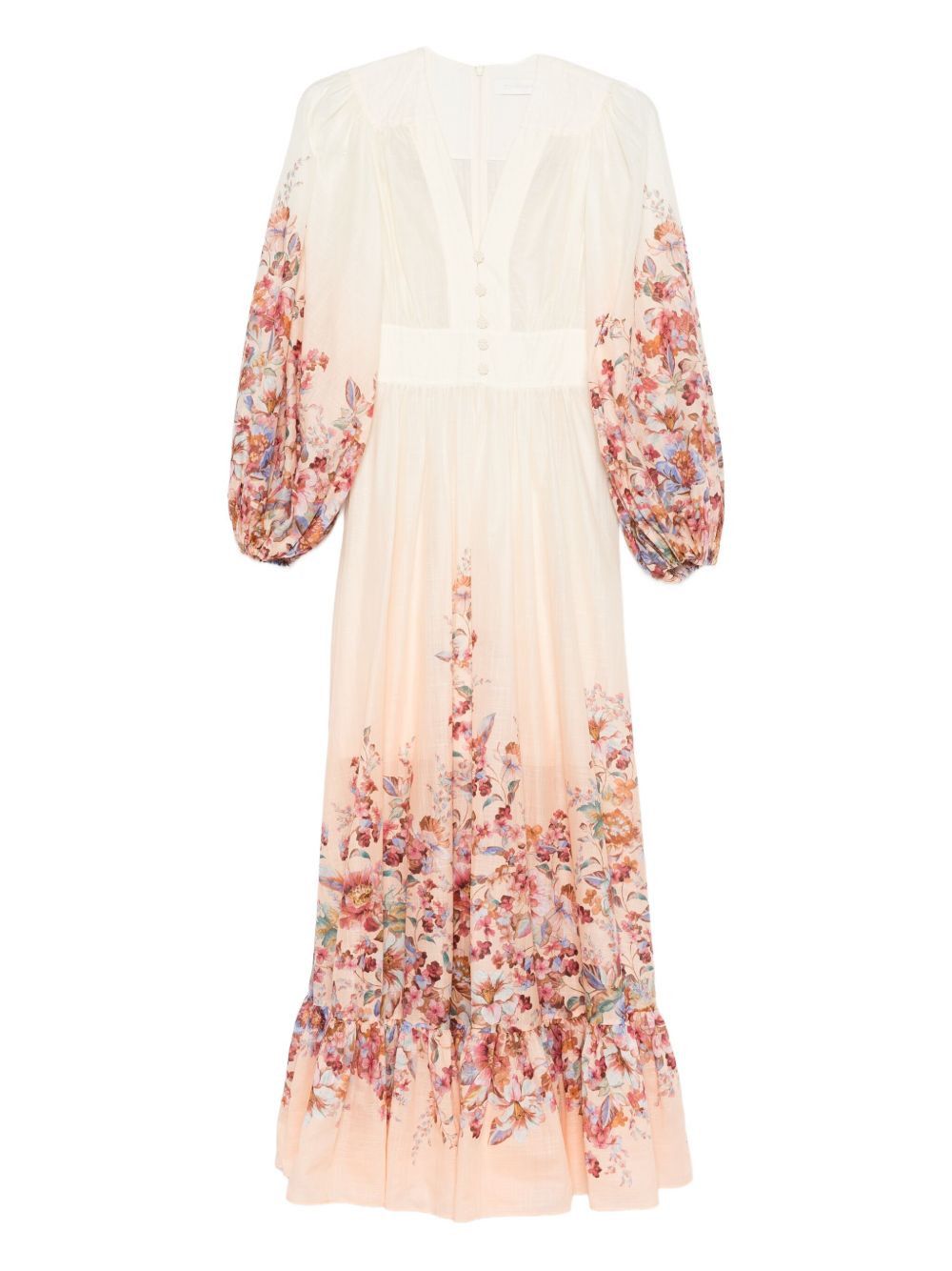 Zimmermann AWAKEN COTTON MAXI DRESS Size XS / US 0-2 / IT 36-38 - 1 Thumbnail