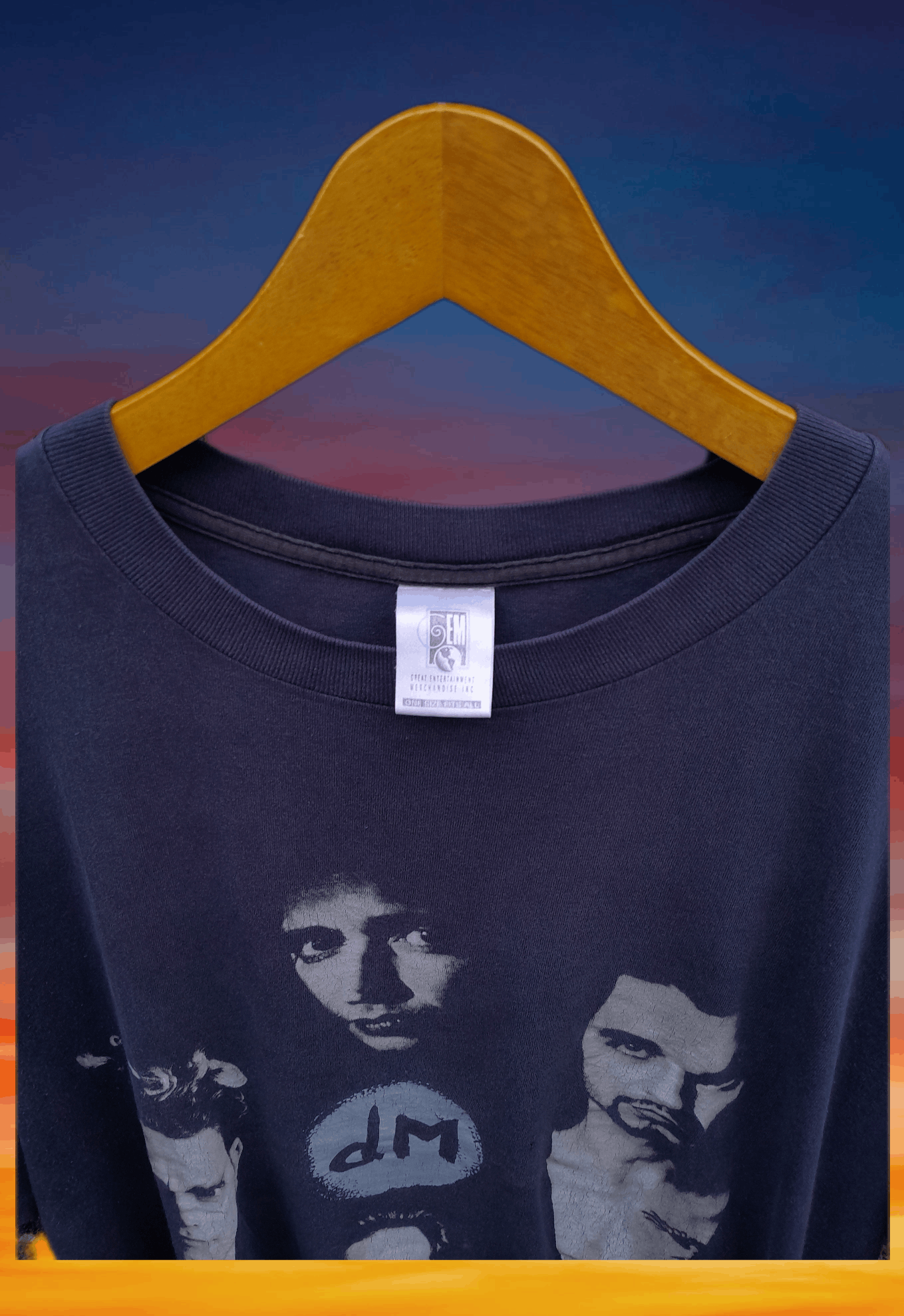 Band Tees Vintage 90s Depeche Mode Devotional tour 1993 T-Shirt Size US XL / EU 56 / 4 - 3 Thumbnail