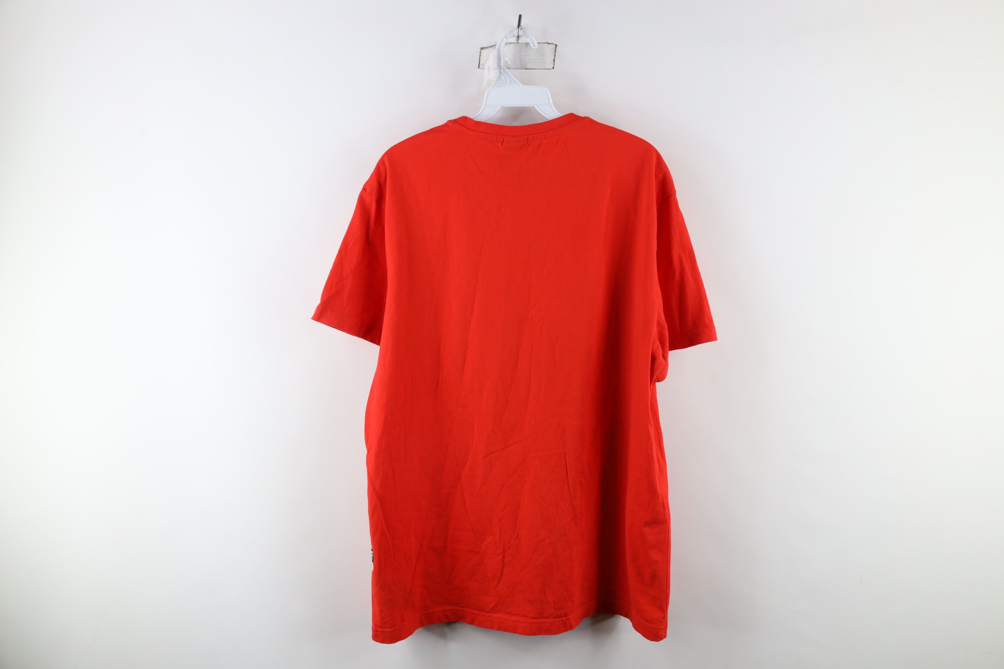 G-Star × Vintage G Star Raw Denim Spell Out Short Sleeve T-Shirt Red Cotton Size US L / EU 52-54 / 3 - 9 Thumbnail