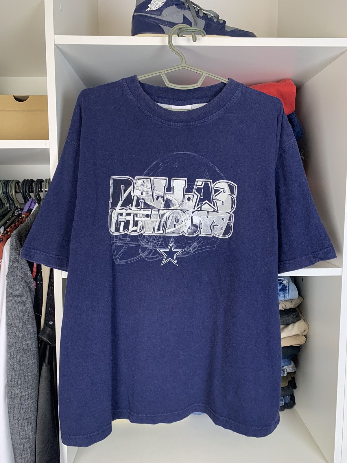 NFL × Vintage Vintage Dallas Cowboys Faded T-shirt Size US L / EU 52-54 / 3 - 1 Thumbnail