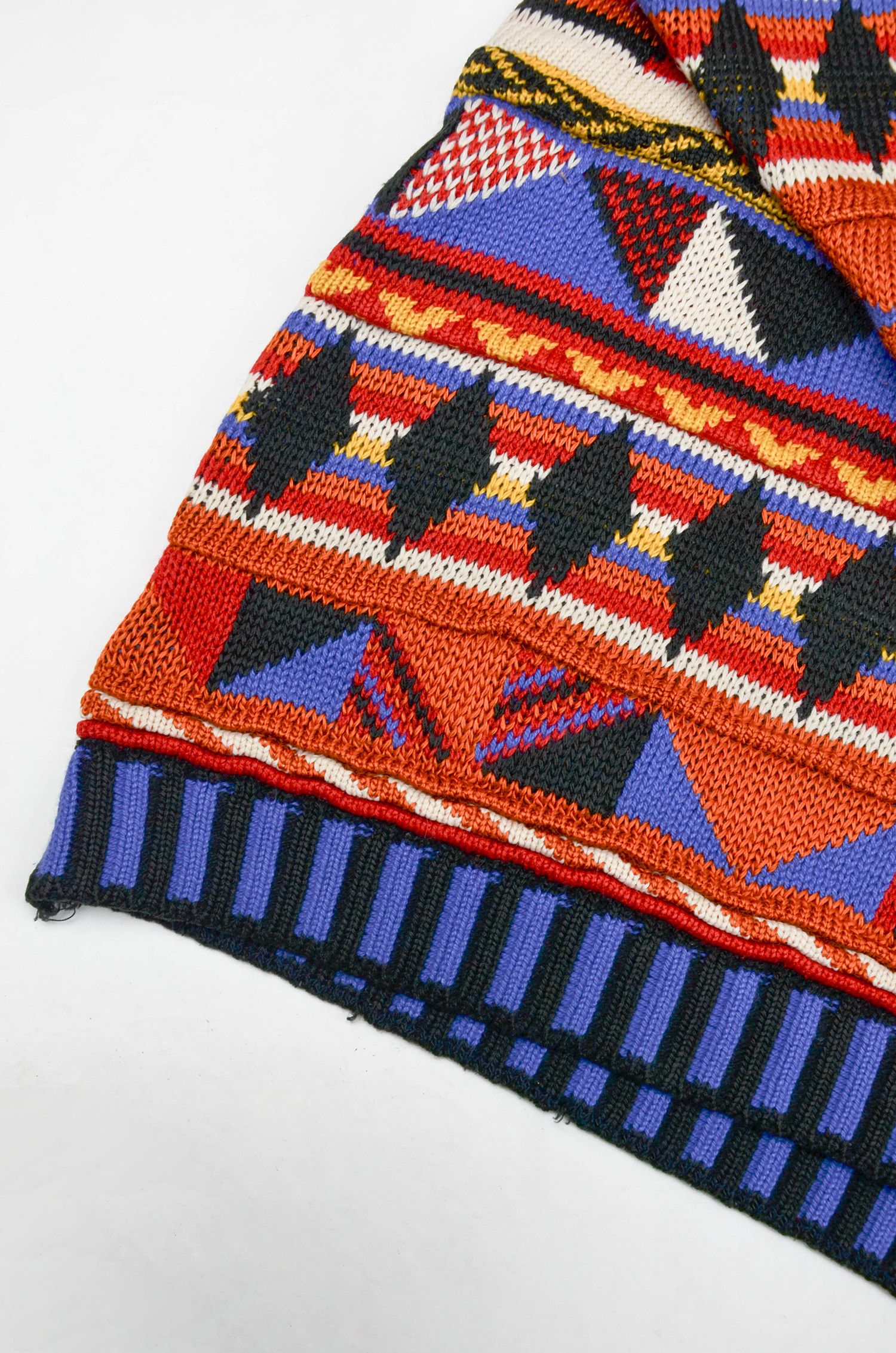 Vintage Choice Aztec Tribal Knit Sweater Made in England - Size M Size US M / EU 48-50 / 2 - 5 Thumbnail
