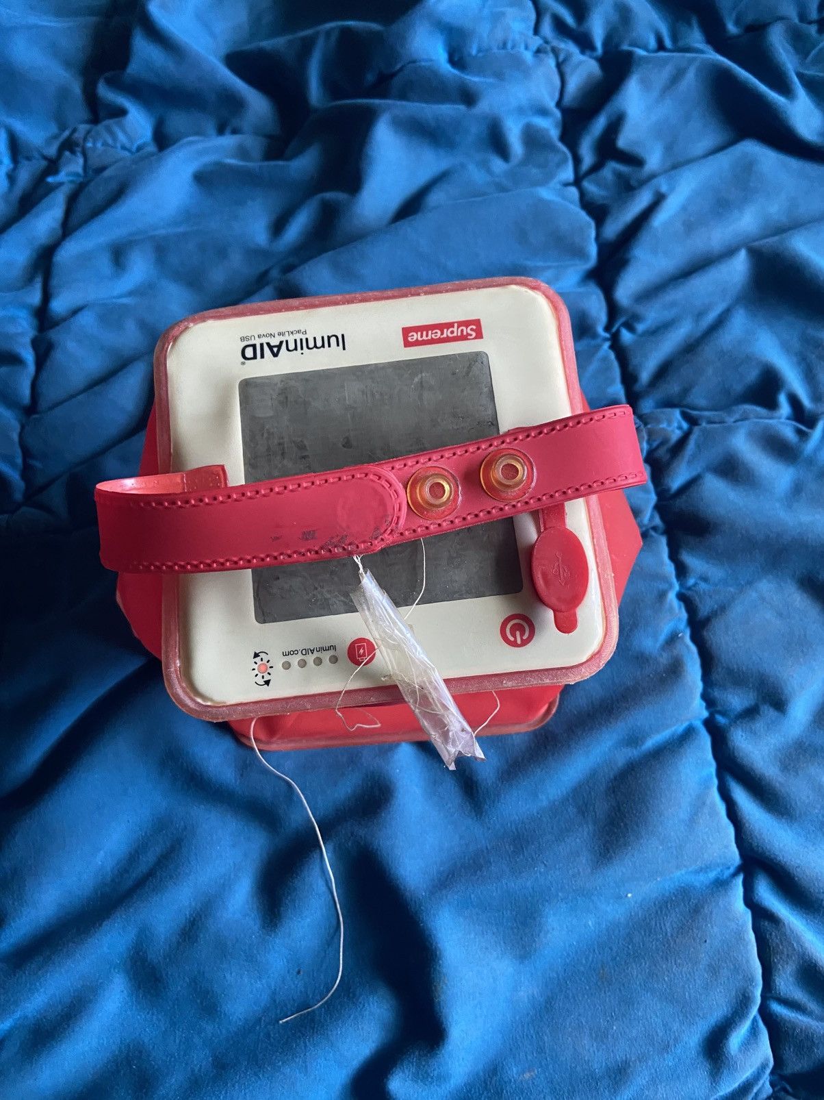 Supreme Supreme Red LuminAID LED Lantern Look PICS For Condition!! Size ONE SIZE - 2 Thumbnail